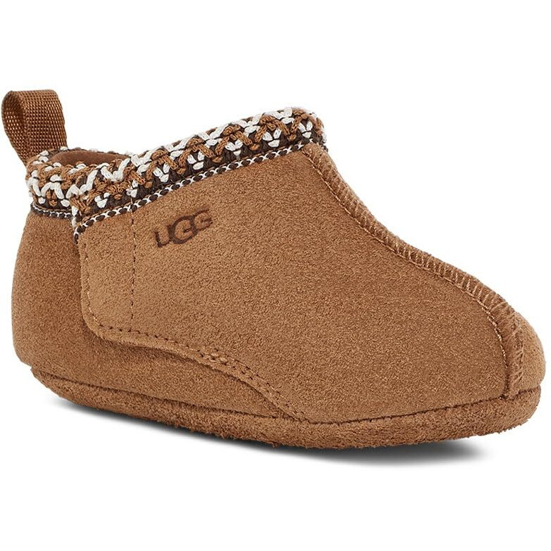 Ugg Unisex-Baby Baby Tasman Slipper, Chestnut, 02/03