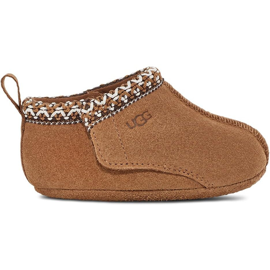 Ugg Unisex-Baby Baby Tasman Slipper, Chestnut, 02/03