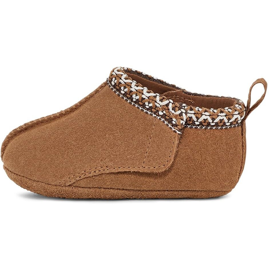 Ugg Unisex-Baby Baby Tasman Slipper, Chestnut, 02/03