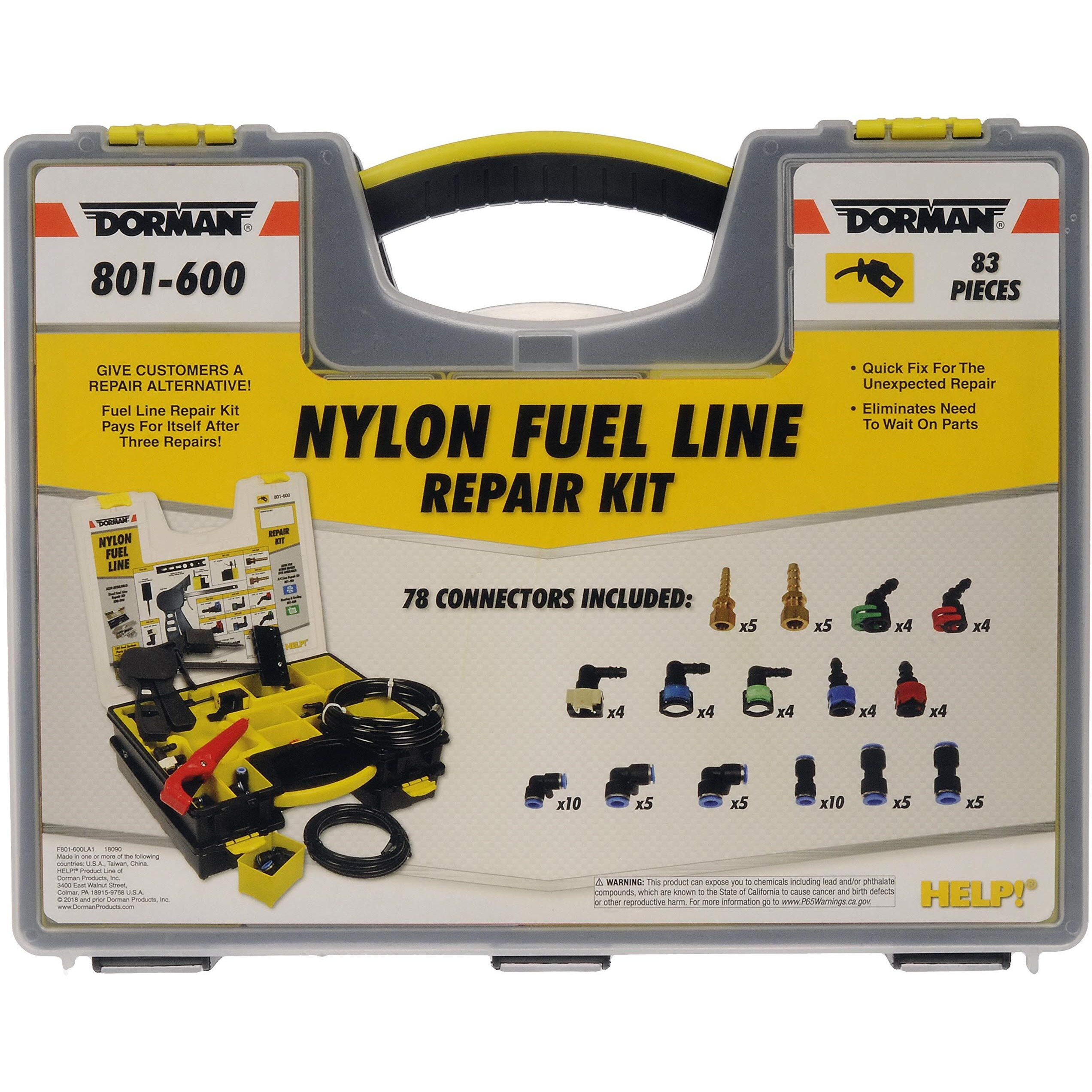 Dorman 801-600 Steel,Nylon Fuel Line Repair Tech Tray Elbow