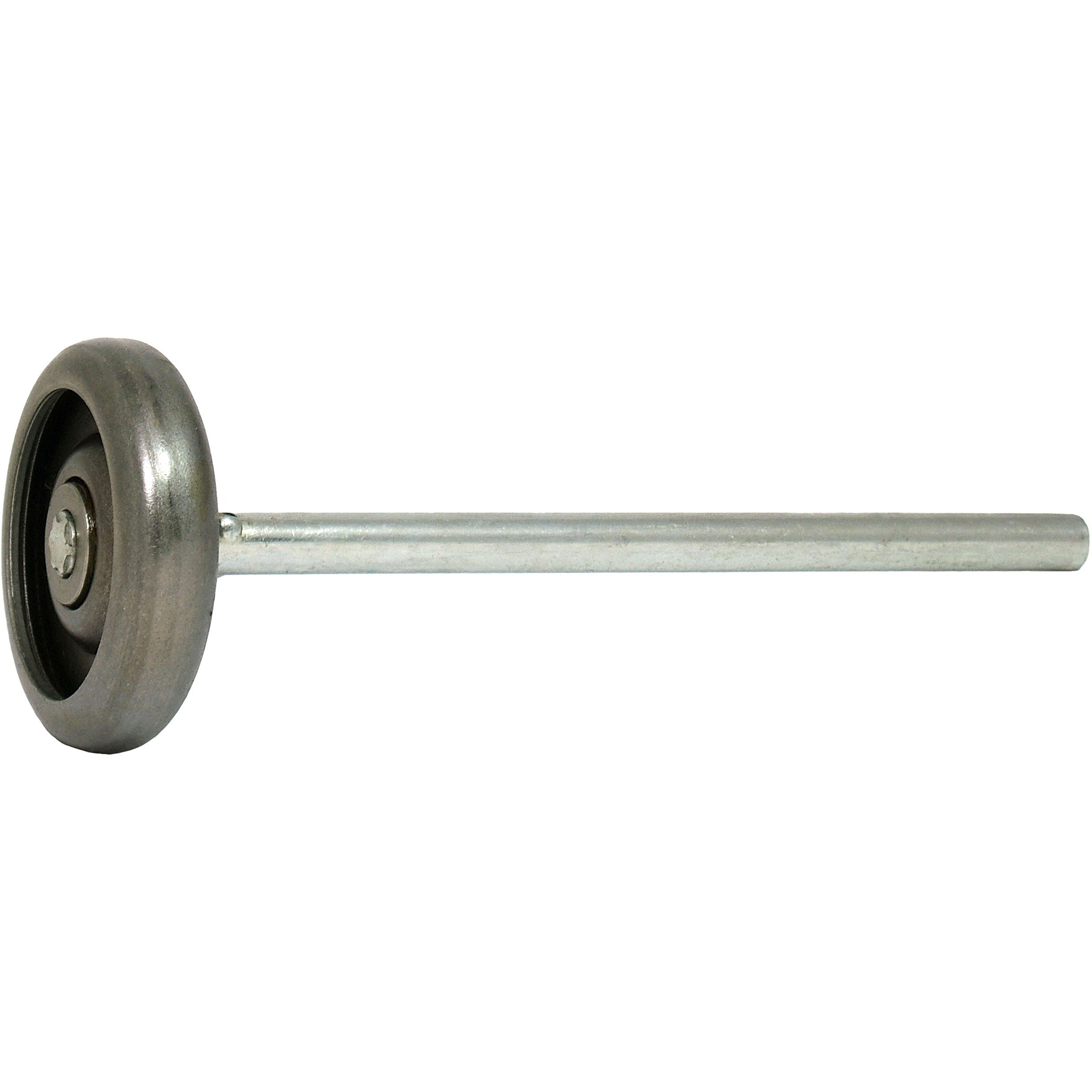 Ideal Security Inc. Garage Door Rollers - 3" Steel Wheels With 10 Ball-Bearings & 7" Stem (10-Pack)