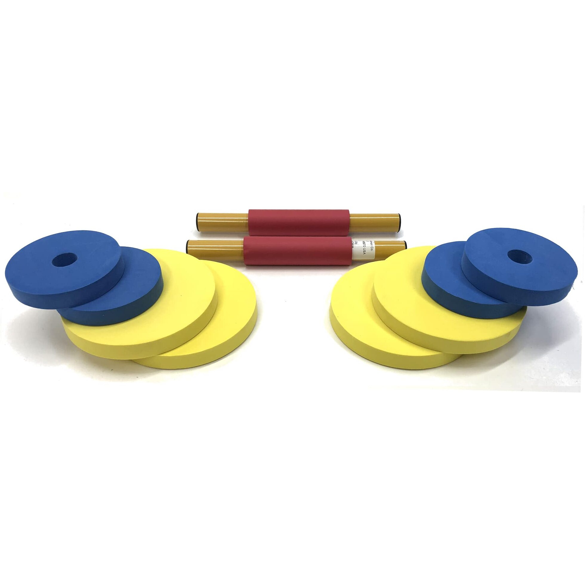 Redmon For Kids Fun And Fitness Dumbbell Set, Multicolor, 14 Piece