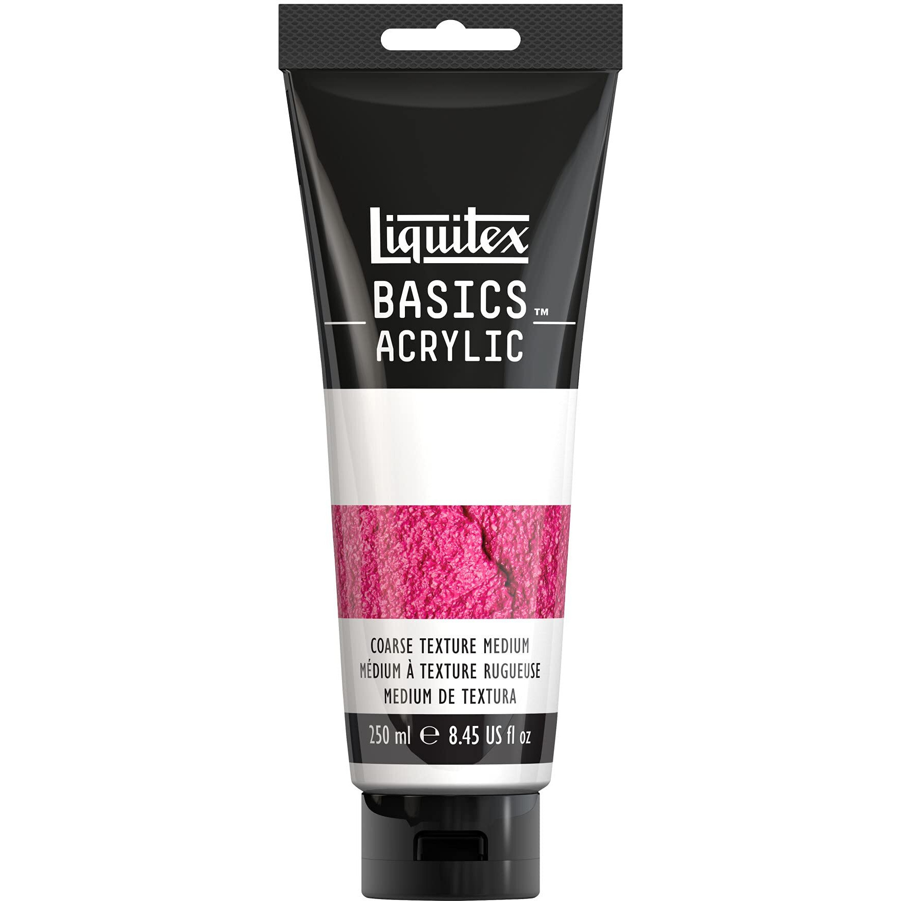 Liquitex Basics Coarse Texture Gel Medium, 250Ml (8.4-Oz) Tube