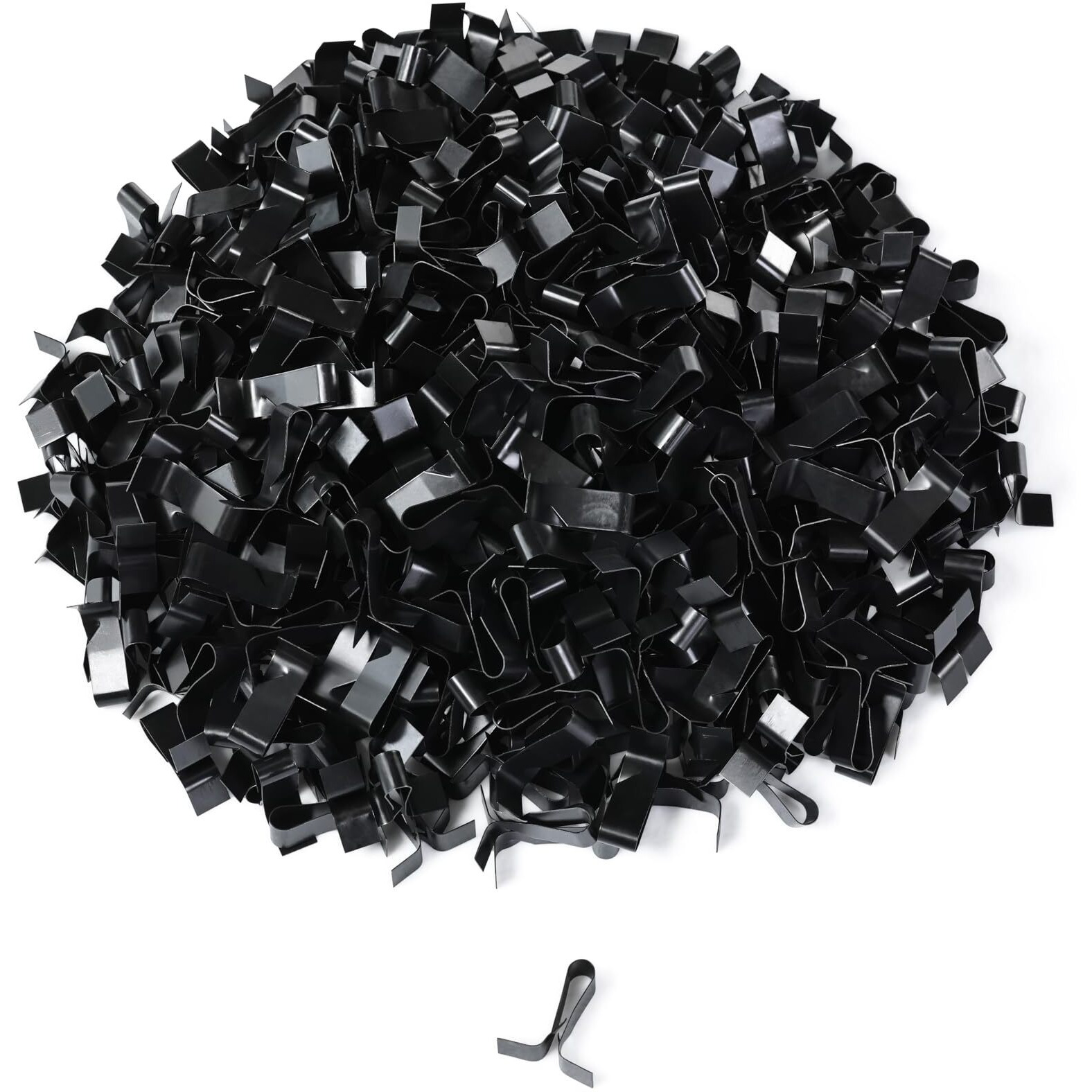 Toolpro Ceiling Panel Hold-Down Clips - Secure And Stabilize Suspended Ceiling Panels, Easy Installation (20-Pack)