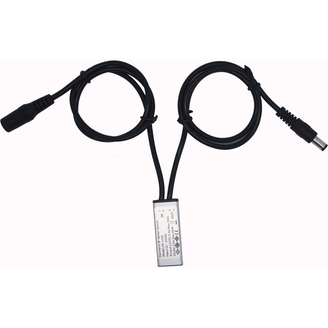 Litever 12-24Vdc Door Open Switch Designed To Work With Led Lights Installed In Cabinets Counters Closets Wardrobes Automatic On-Off Ll-009-1 (2 Pack)