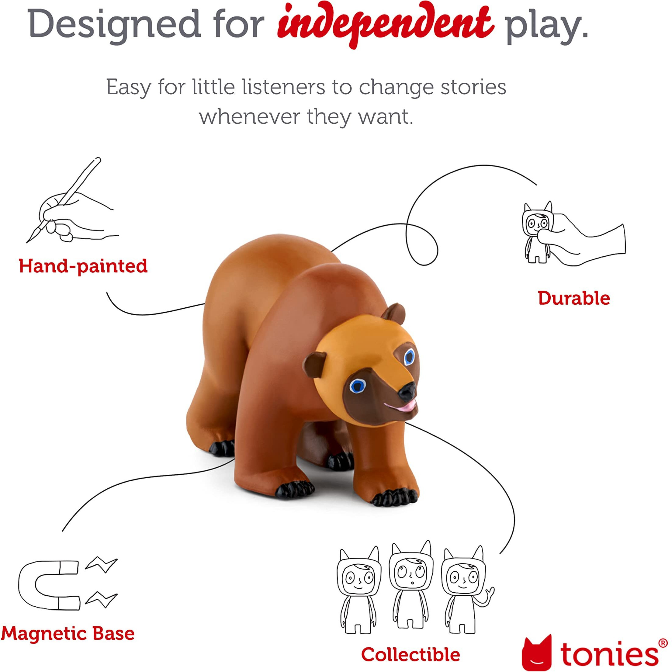 Tonies Brown Bear And Friends Audio Play Character