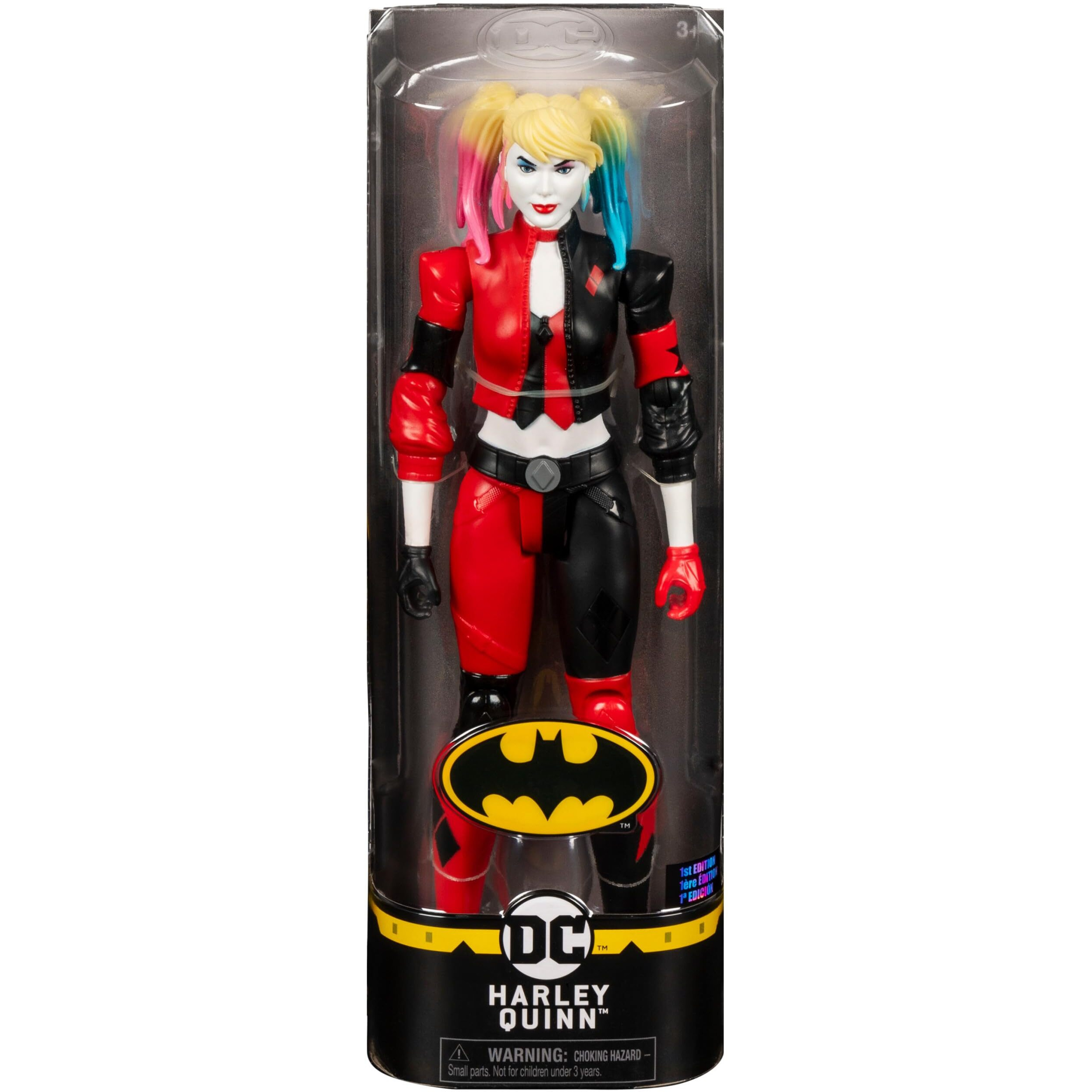 Batman, 12-Inch Harley Quinn Action Figure, Kids Toys For Boys Aged 3 And Up
