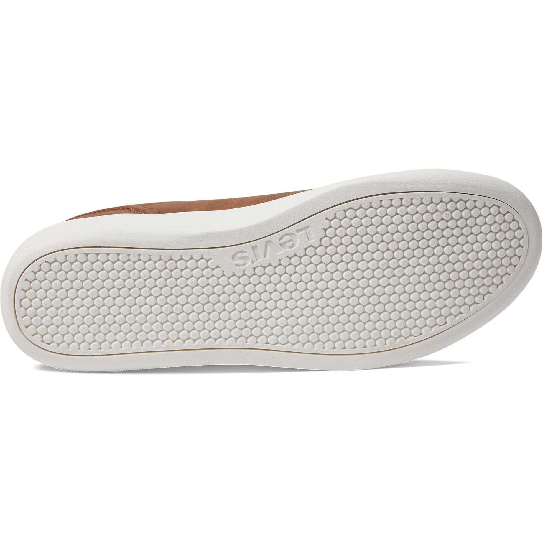 Levi's Men's Carter Nb Sneaker, Tan/Dark Brown, 12