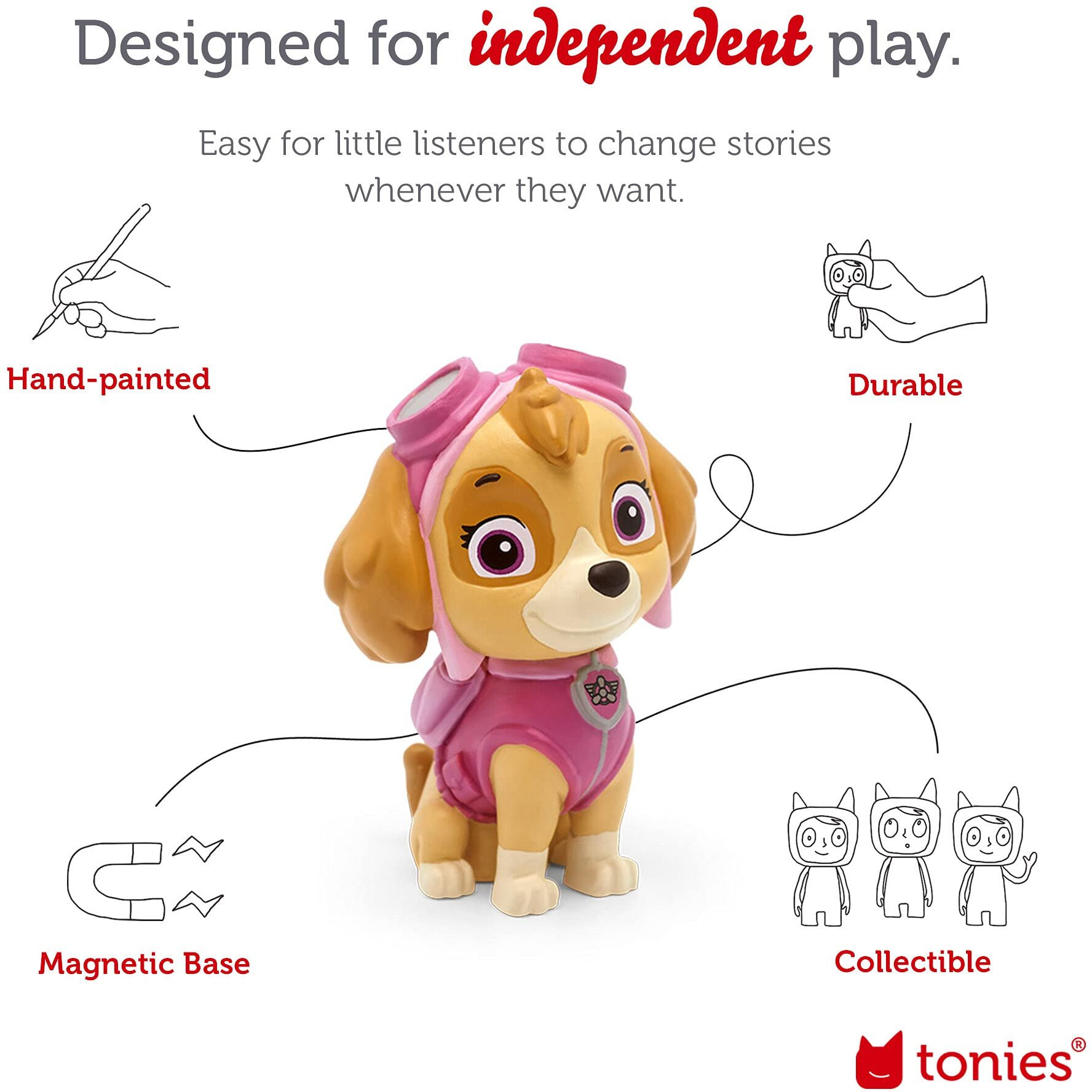 Tonies Skye Audio Play Character From Paw Patrol