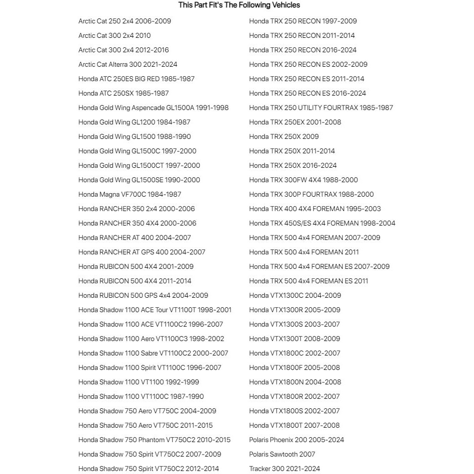 Tusk Swing Arm Bearing Kit For Honda Trx 500 4X4 Foreman Es 2007-2009,2011