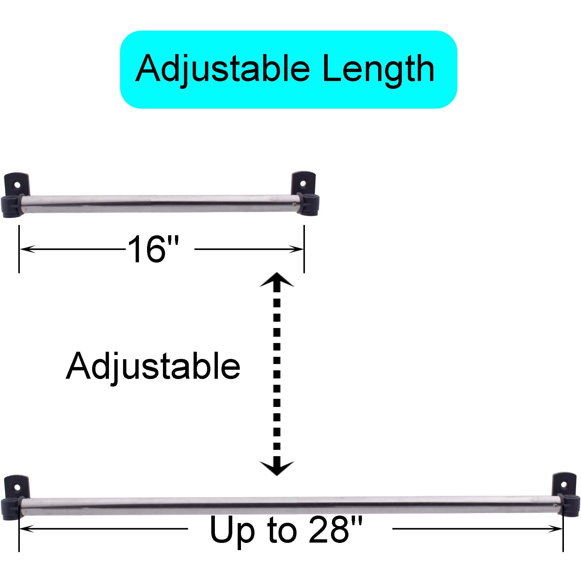 Yyst Jersey Hanger Anti-Slipping Jersey Display Hanger Holder Closet Jersey Hanger - 16" To 28" (2)