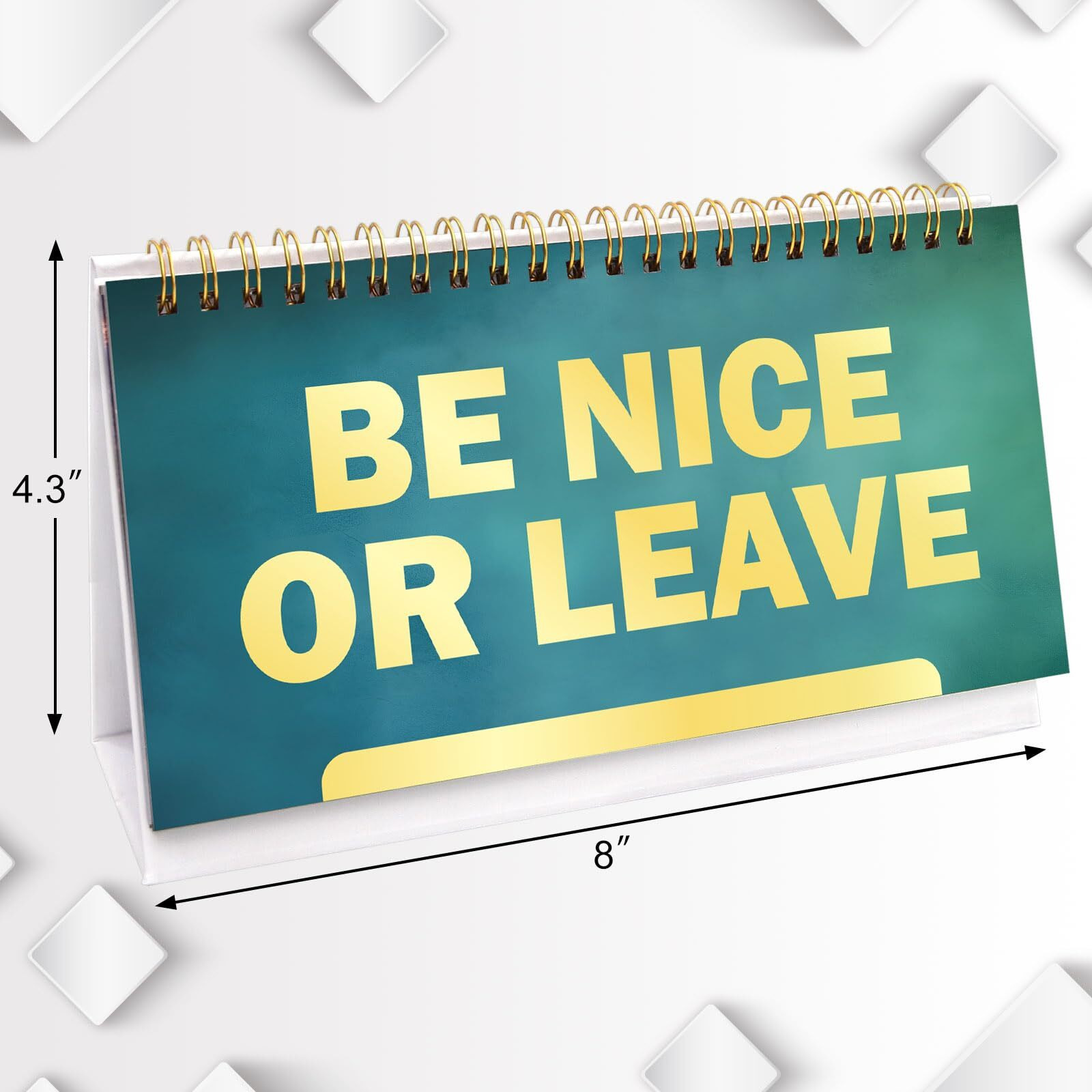 Funny Desk Flip Accessories Flip-Over Messages Desktop Novelty Gifts For Colleagues Office Supplies