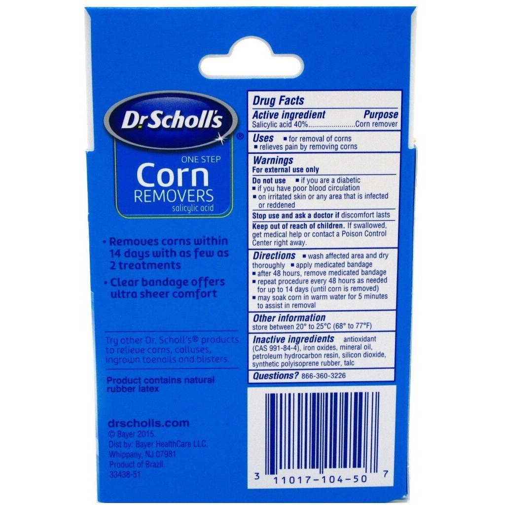 Dr. Scholl's Onestep Corn Removers, 6 Count