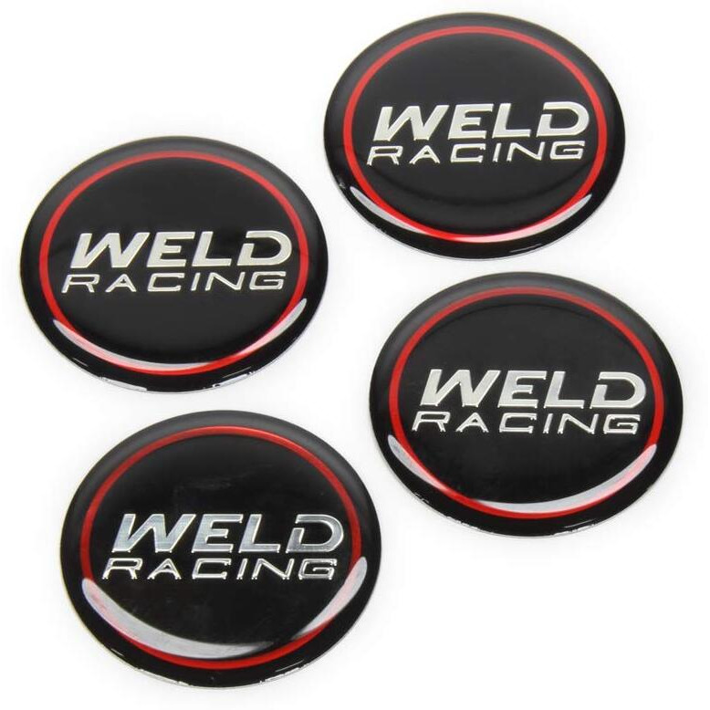 Weld Racing 601-3010 Weld Logo Center Cap, (Set Of 4)