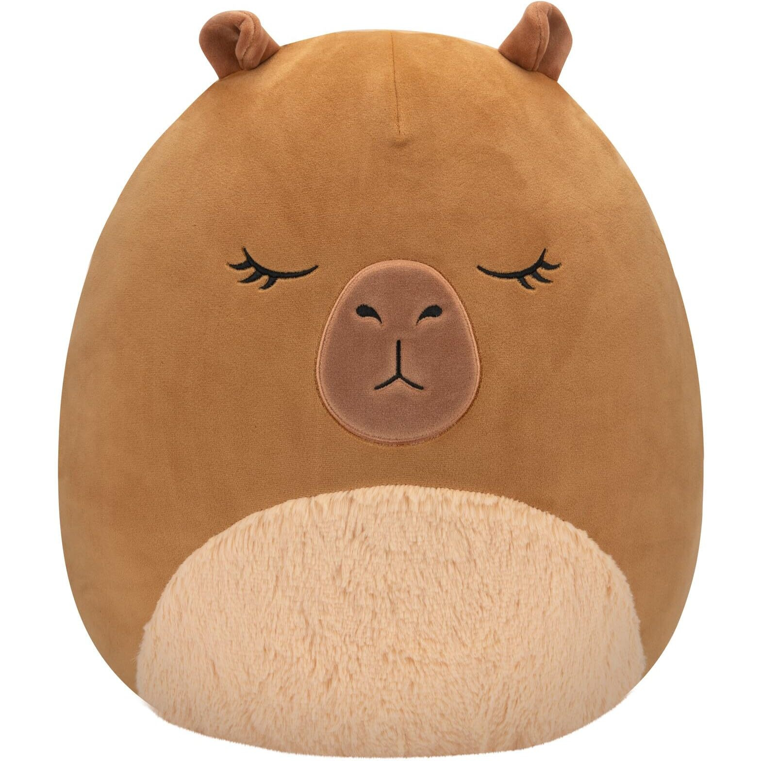 Squishmallows Original 14-Inch Lijjian Brown Capybara - Official Jazwares Large Plush
