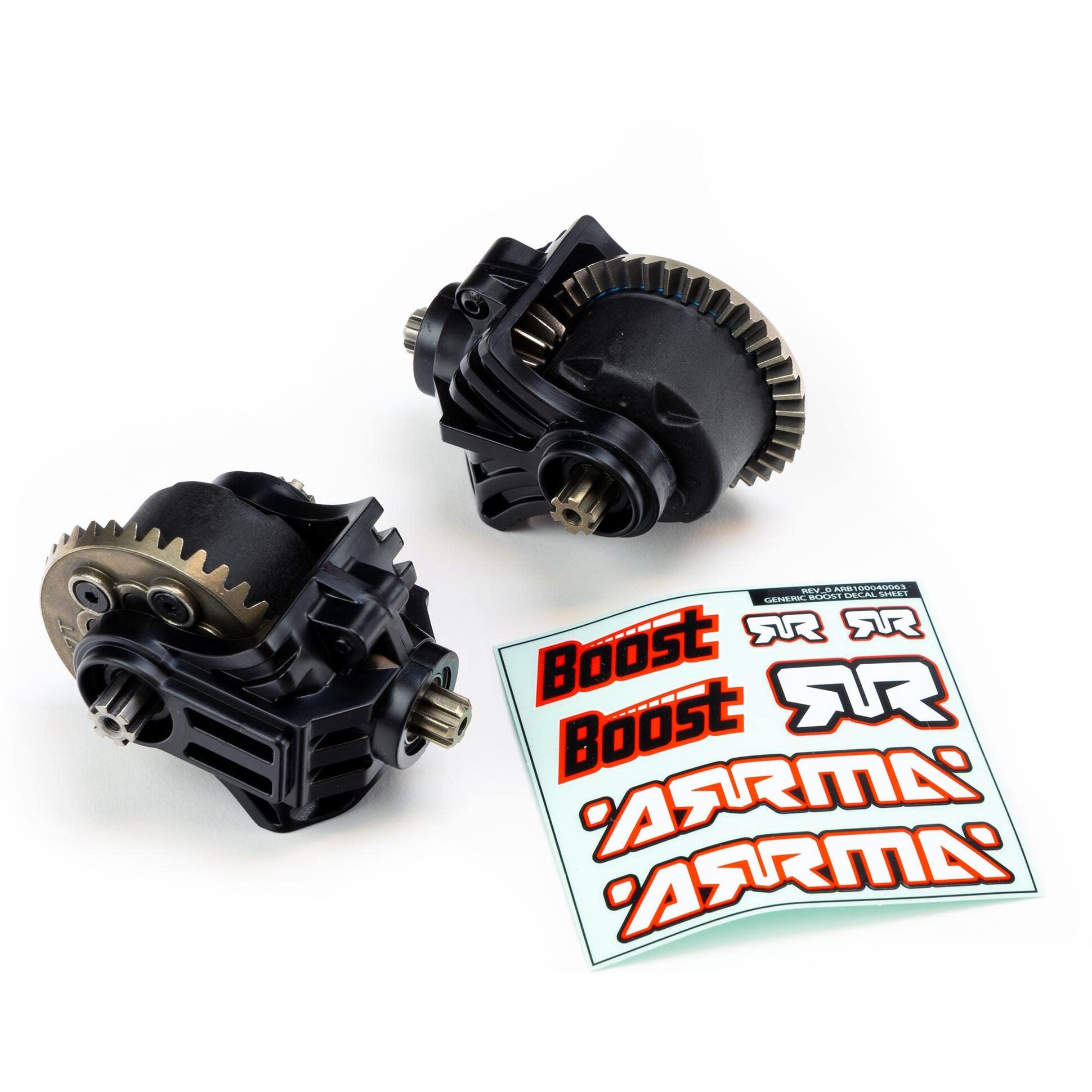 Arrma Front & Rear Metal Diff Boost Box, Ara210007