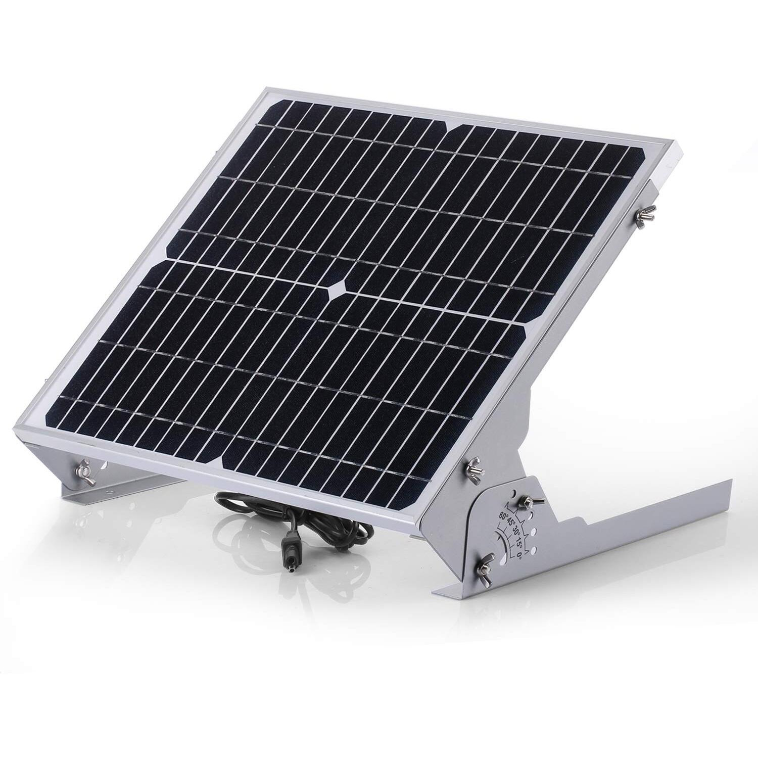 Suner Powe Adjustable Solar Panel Mount Racks - Folding Mounting Tilt Brackets For Wall, Roof, Rv And Off Grid Solar System