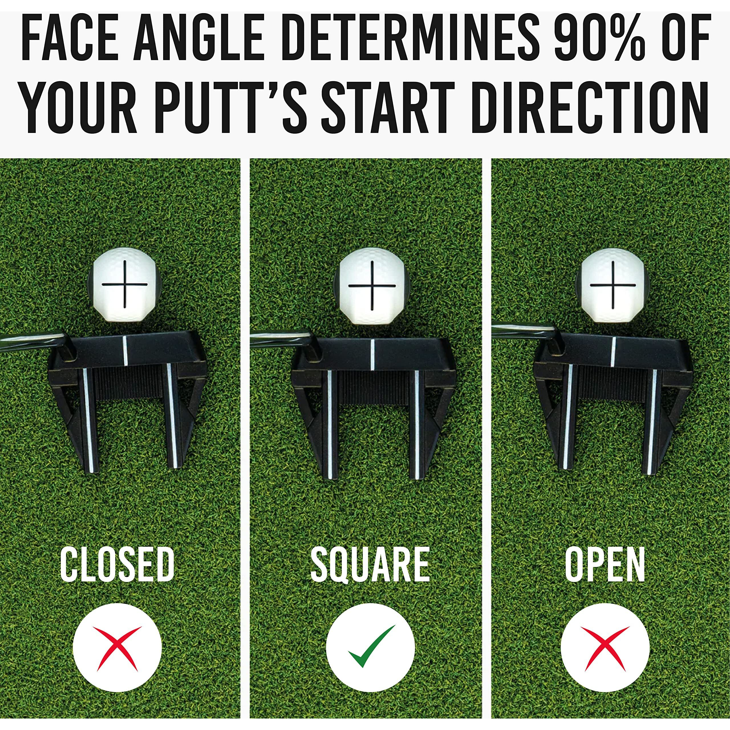 Puttout Devil Ball Face Angle Trainer - Perfect Your Putting