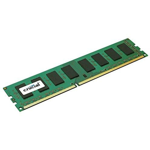 Crucial 8Gb Single Ddr3 1600 Mt/S Pc3-12800 Cl11 Unbuffered Udimm 240-Pin Desktop Memory Ct102464Ba160B