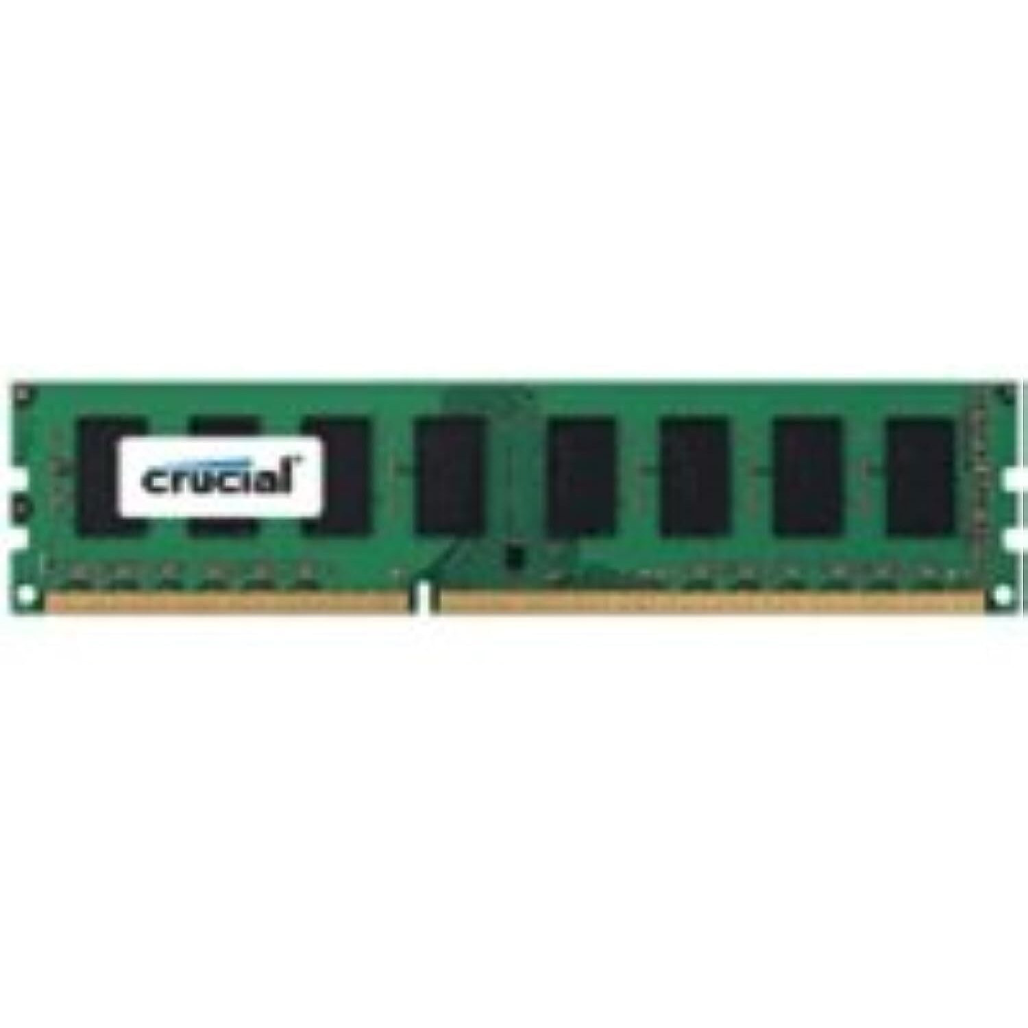 Crucial 8Gb Single Ddr3 1600 Mt/S Pc3-12800 Cl11 Unbuffered Udimm 240-Pin Desktop Memory Ct102464Ba160B