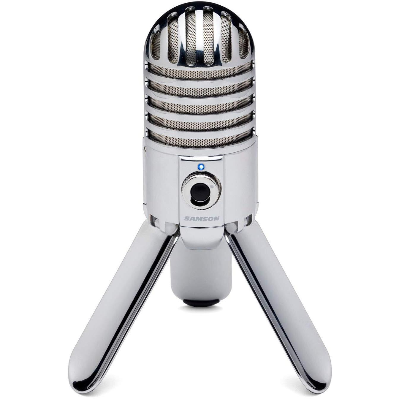 Samson Meteor Mic Usb Studio Condenser Microphone (Chrome)