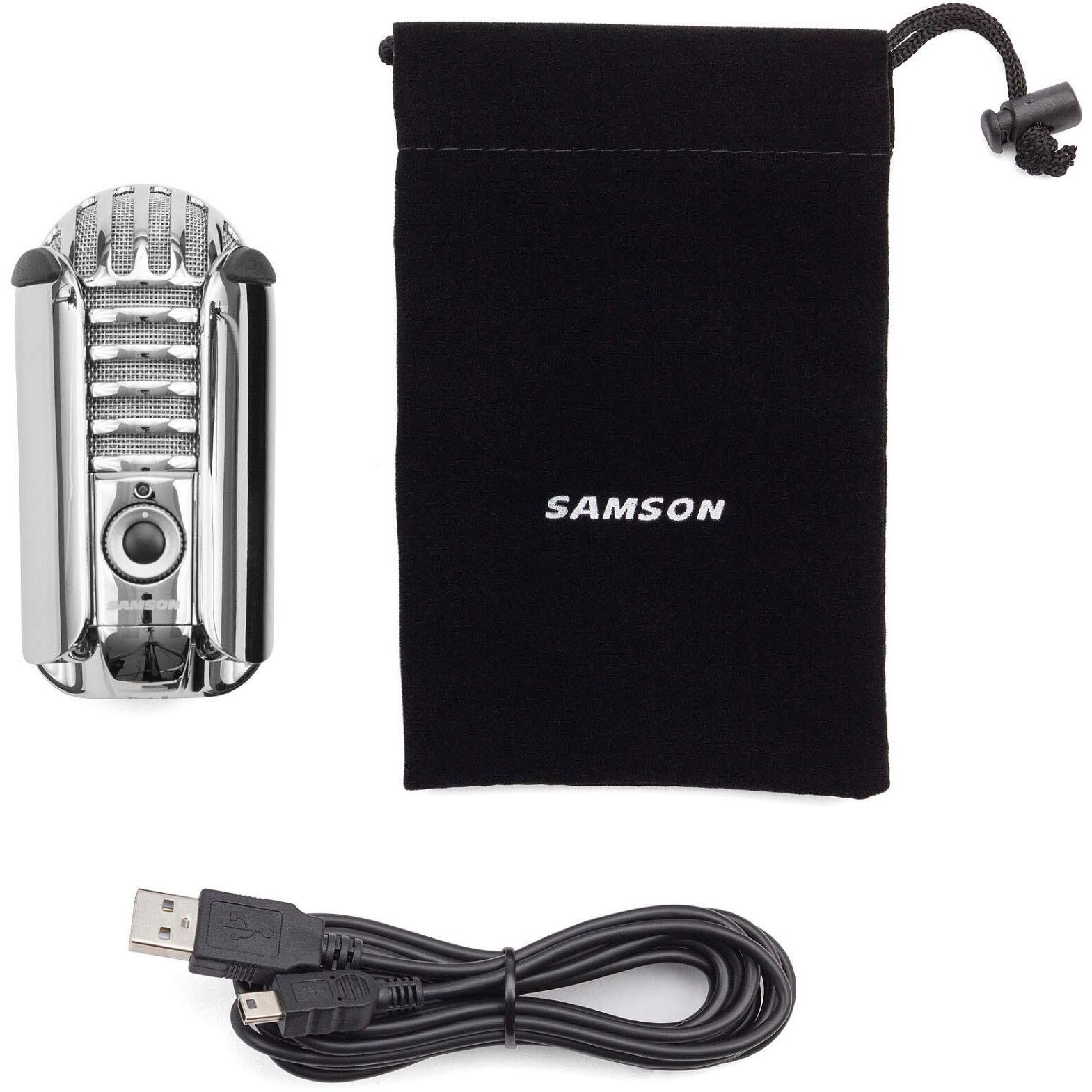 Samson Meteor Mic Usb Studio Condenser Microphone (Chrome)