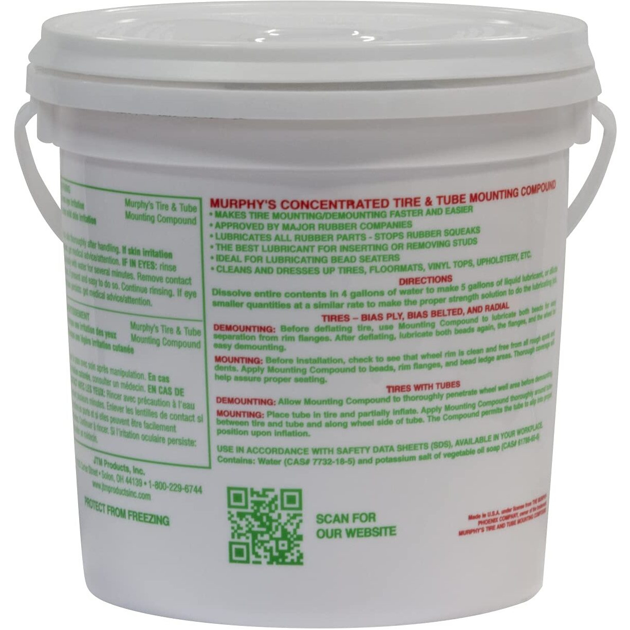 Tire And Tube Mounting Compound Rem 46634-8 Lb. Pail
