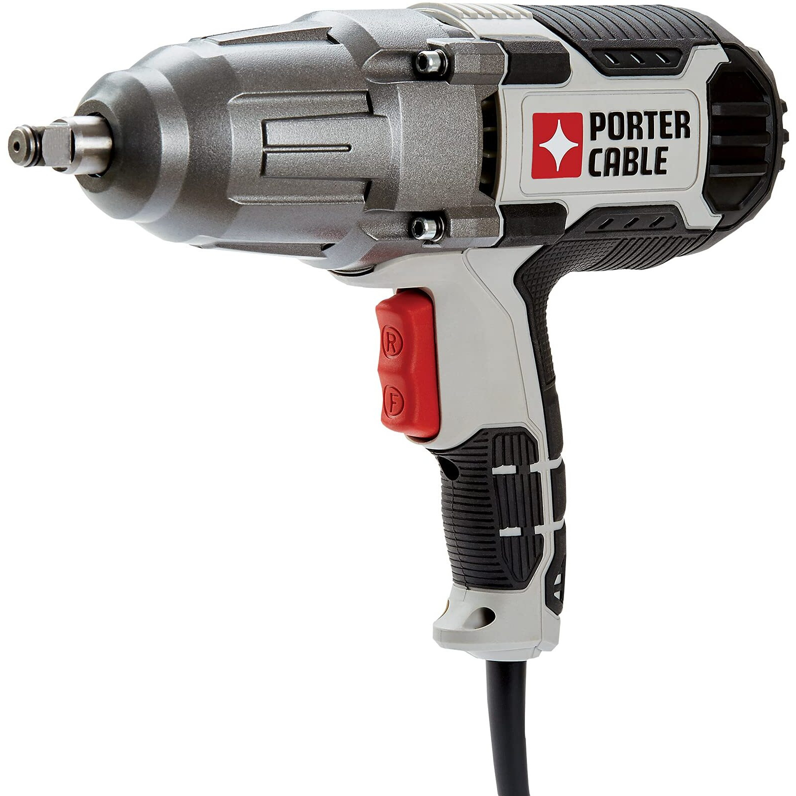Porter-Cable Impact Wrench, 450 Lbs Of Torque, 1/2 Inch Hog Ring, 7.5-Amp, Corded (Pce211)