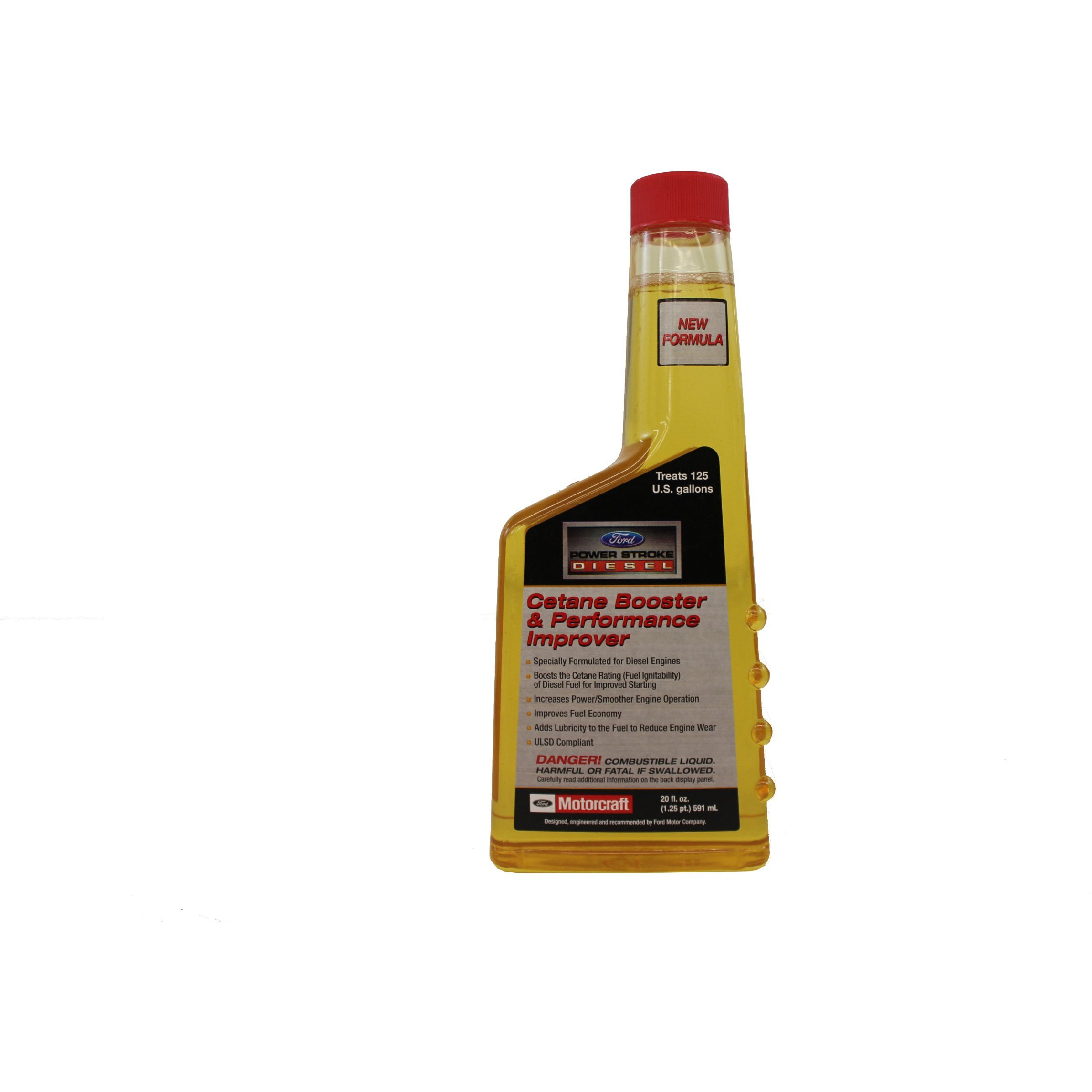Genuine Ford Accessories (Pm-22-A) Ulsd Compliant Cetane Booster And Performance Improver - 20 Oz.