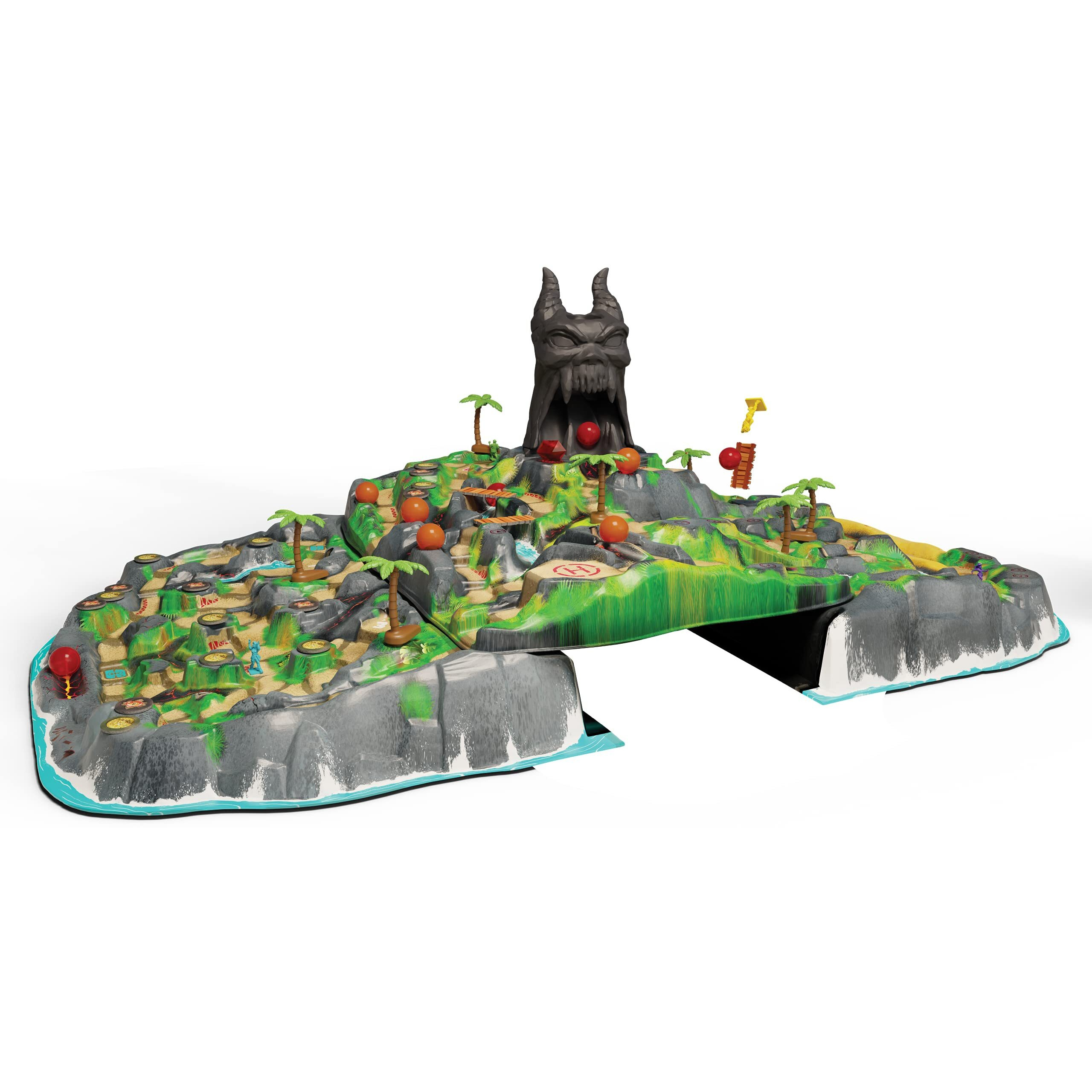 Goliath Fireball Island Board Game - Unique Game Board And Components, 2-4 Players Ages 7 And Up