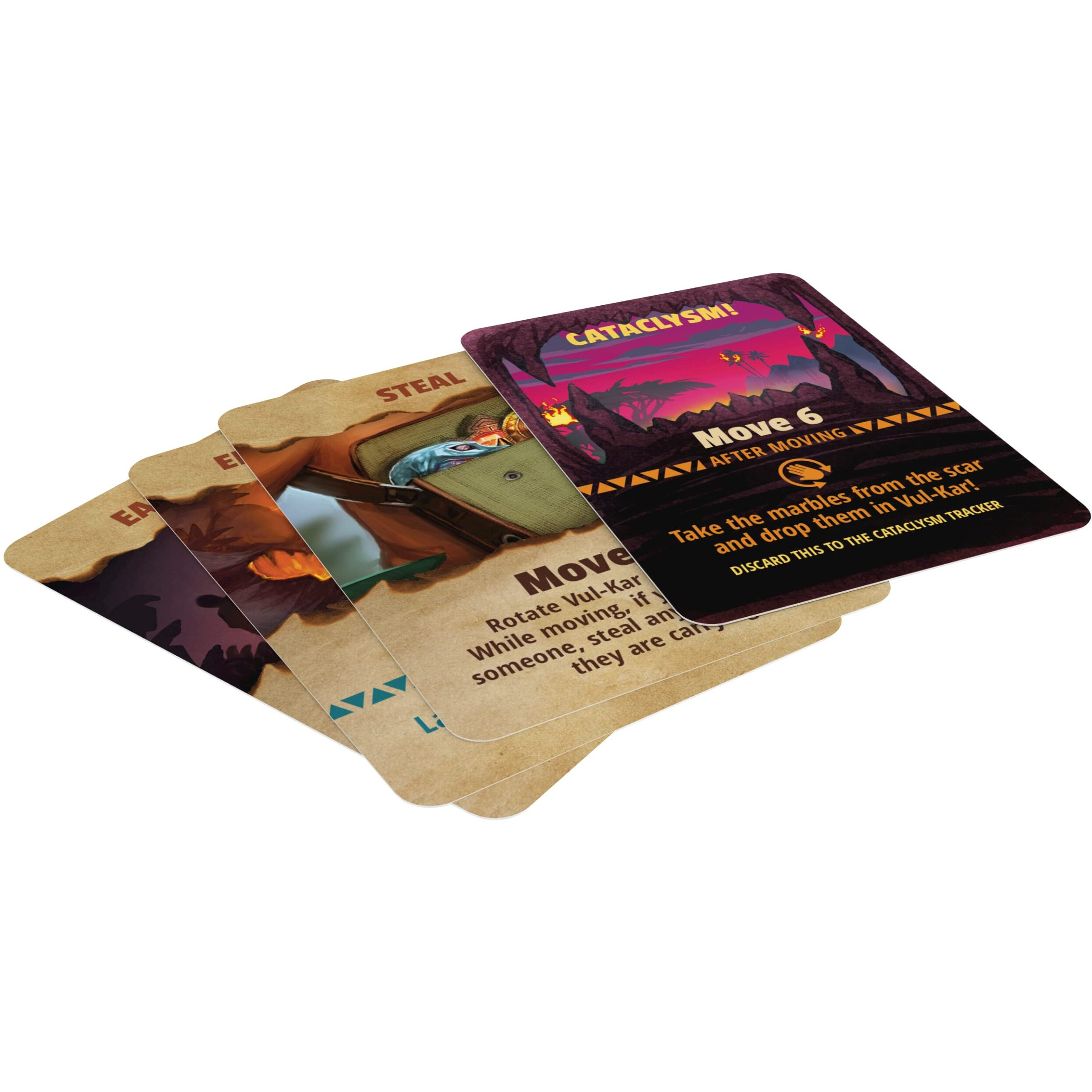 Goliath Fireball Island Board Game - Unique Game Board And Components, 2-4 Players Ages 7 And Up