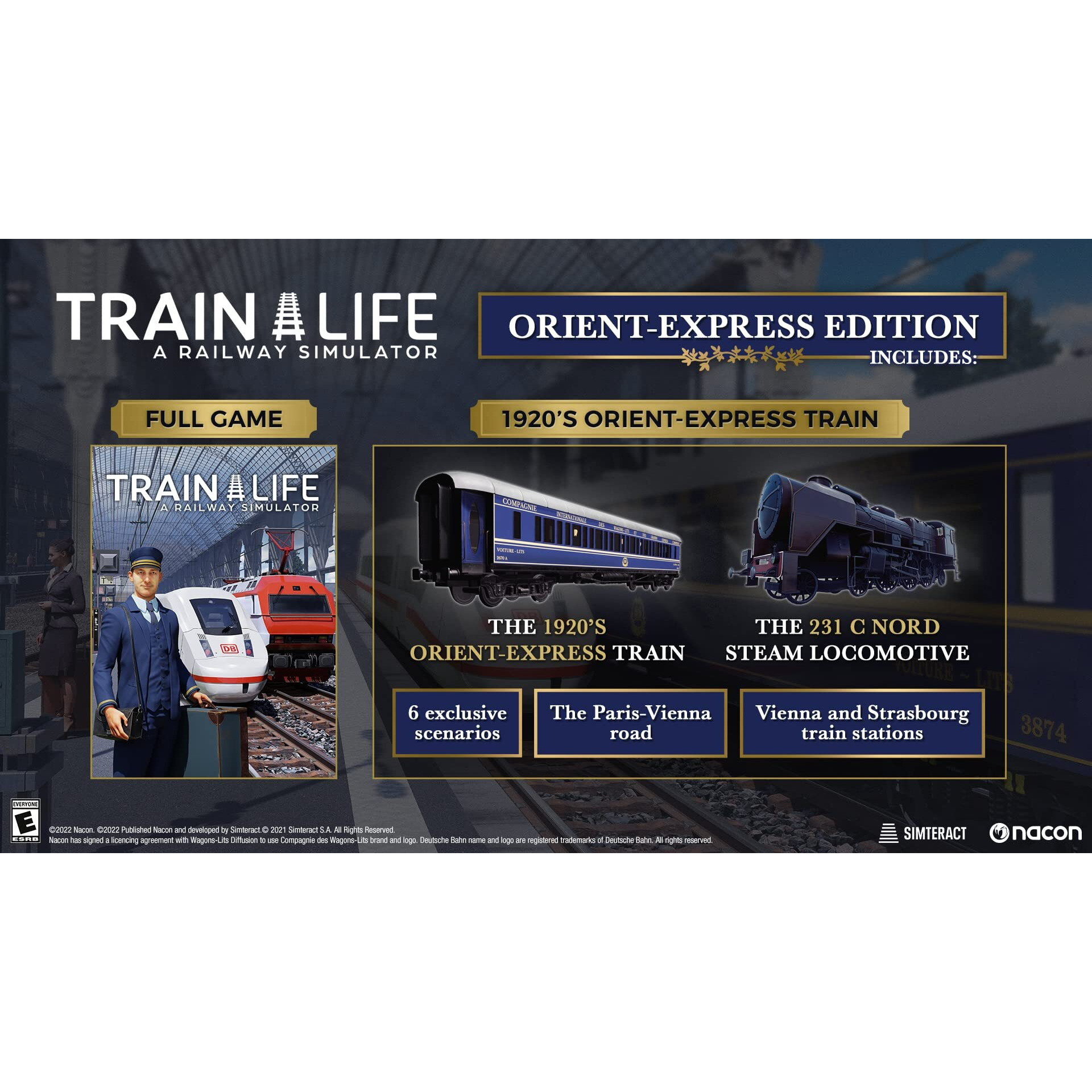 Train Life A Railway Simulator - The Orient-Express Edition (Ps4)