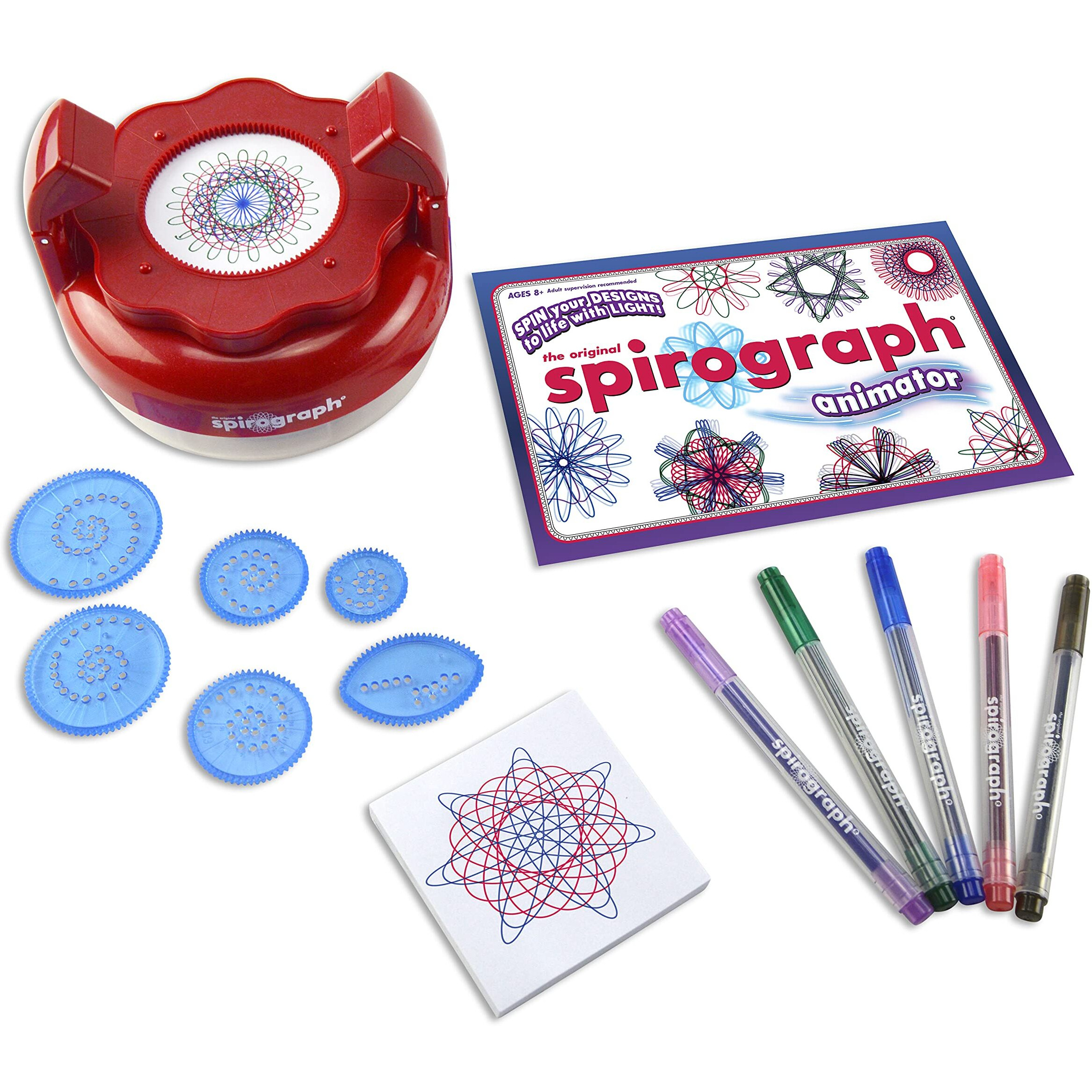 Spirograph - Animator - The Classic Craft And Activity To Make And Bring Countless Amazing Designs To Life - For Ages 8+