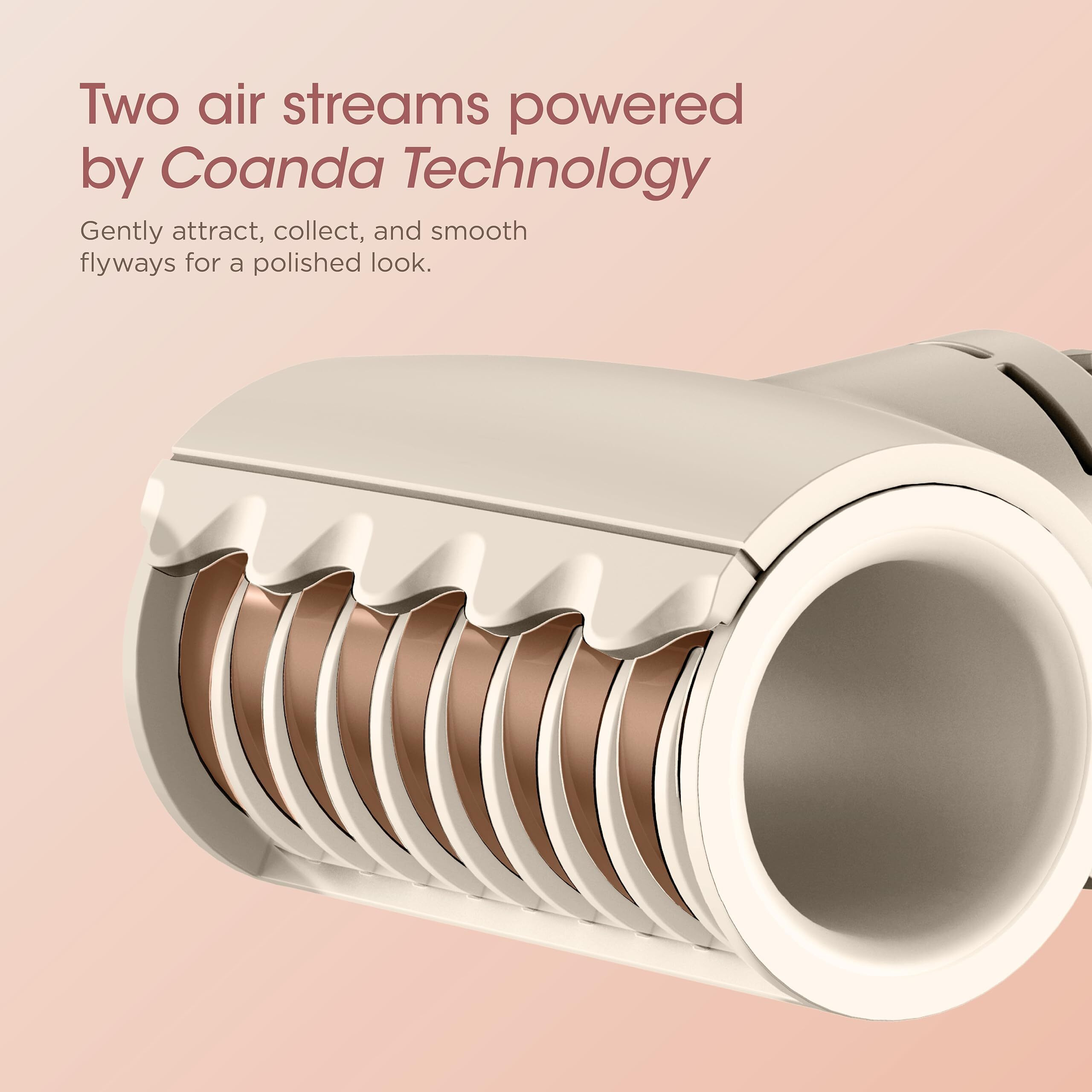 Shark Xskhd4Pa Flexstyle Frizzfighter Finishing Tool, Attachment For Flexstyle Styling System, Hair Styling Tool, Smooth Flyaways, Stone