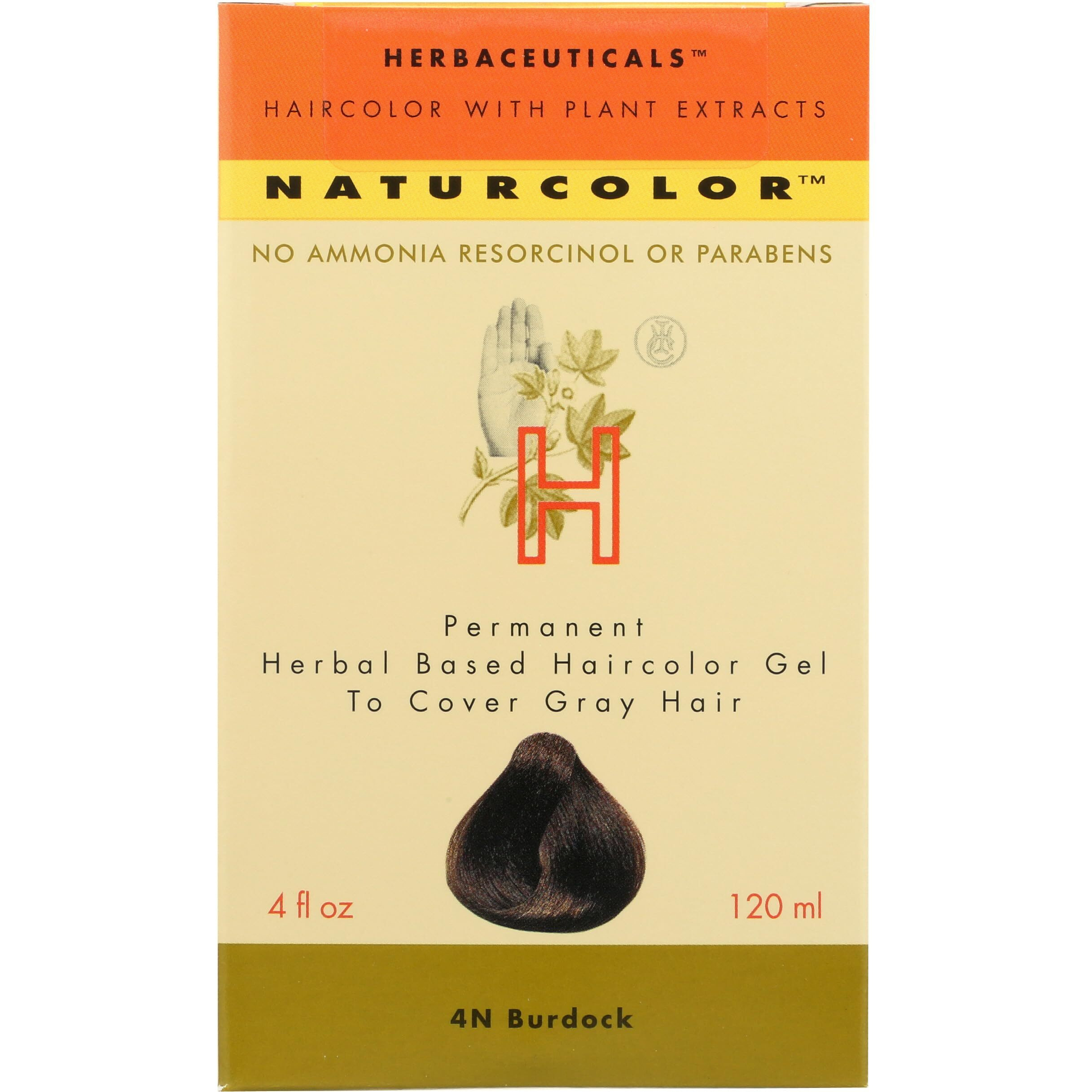Naturcolor Haircolor Hair Dye - Burdock, 4 Fl Oz (4N)
