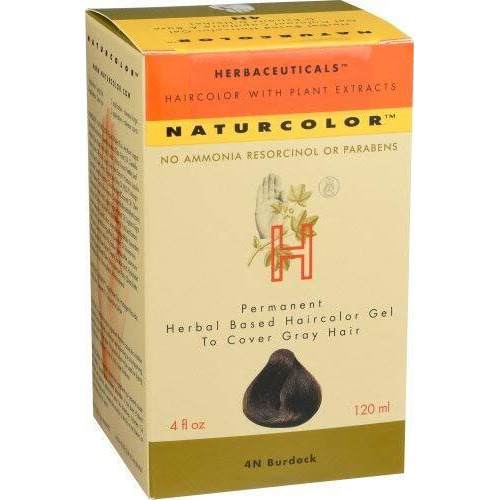 Naturcolor Haircolor Hair Dye - Burdock, 4 Fl Oz (4N)