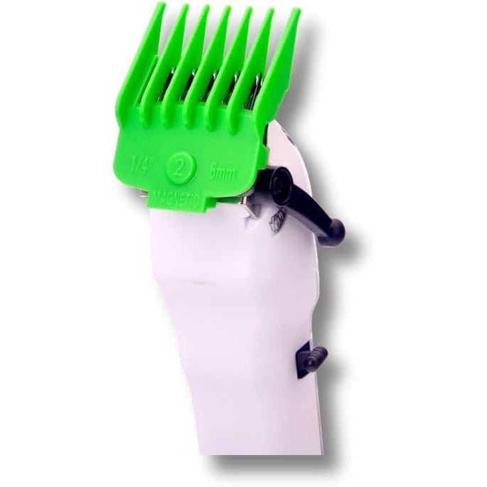 Tpob Magnetic Guards (Slime 2) Professional Hair Guides Plastic Combs For Different Hair Cutting Lengths