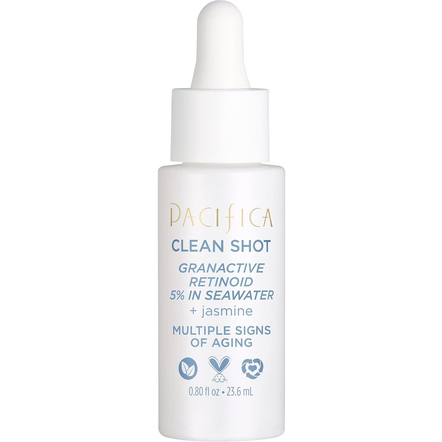 Pacifica Clean Shot Granactive Retinoid 5 Percent In Seawater Unisex, 0.8 Oz