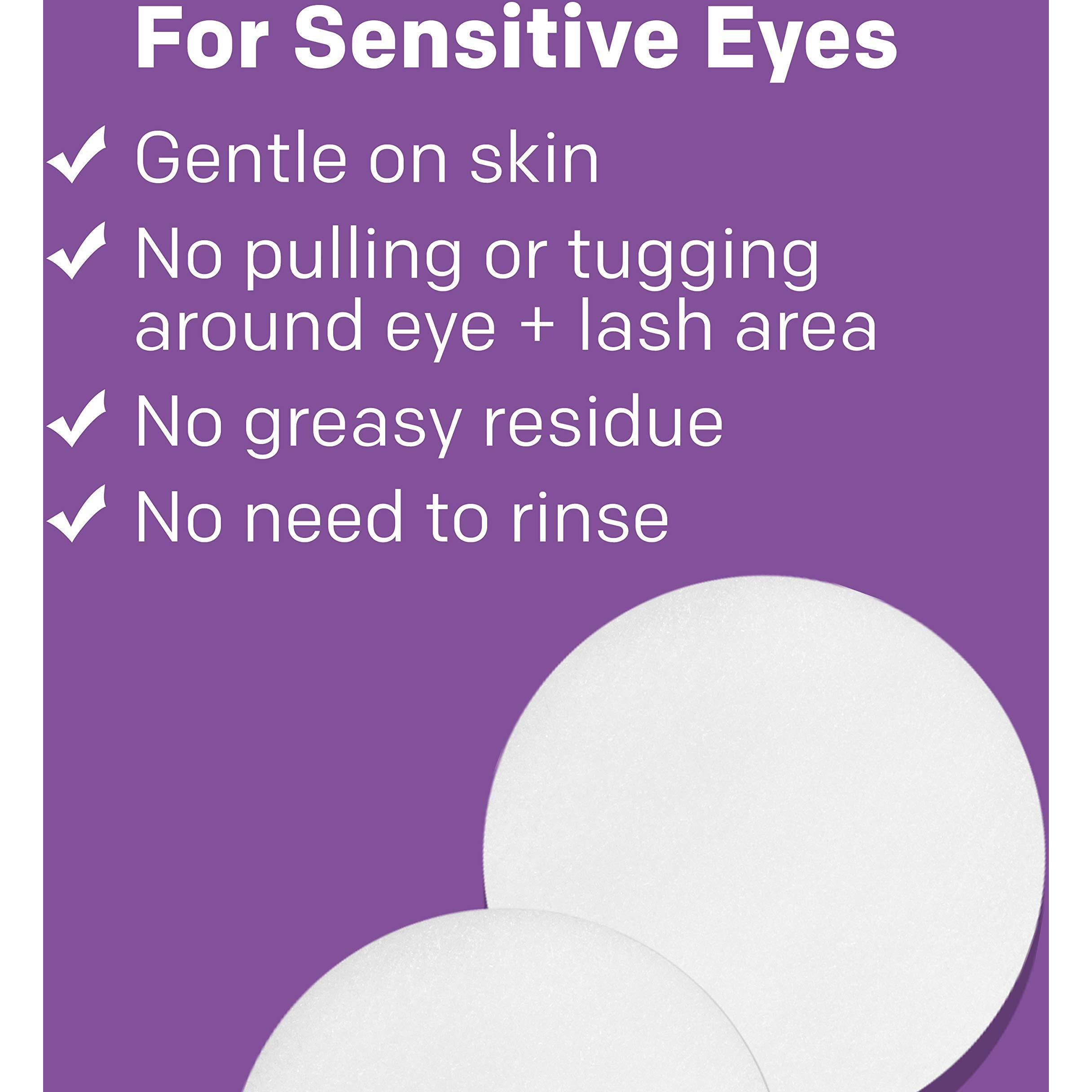 Almay Biodegradable Makeup Remover Pads, Longwear & Waterproof, Hypoallergenic, Fragrance-Free, Dermatologist & Ophthalmologist Tested, 2 Pack