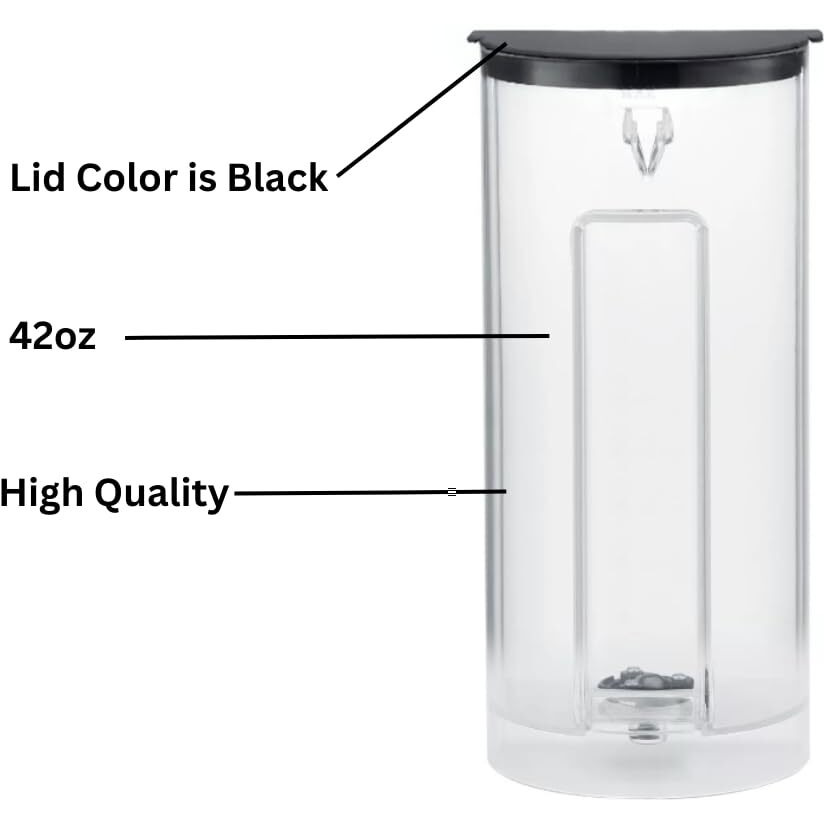 Replacement Water Reservoir For Keurig K-Express Coffee Maker| Replacement Water Tank Is Exclusively For The Keurig K-Express Coffee Machine (Black Lid)