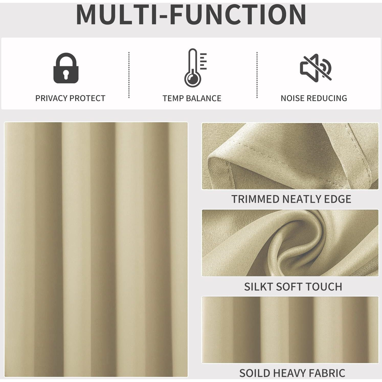 Joydeco Blackout Curtains 45 Inch Length 2 Panels Set, Thermal Insulated Long Curtains& Drapes 2 Burg, Christmas Curtains For Living Room Bedroom Window