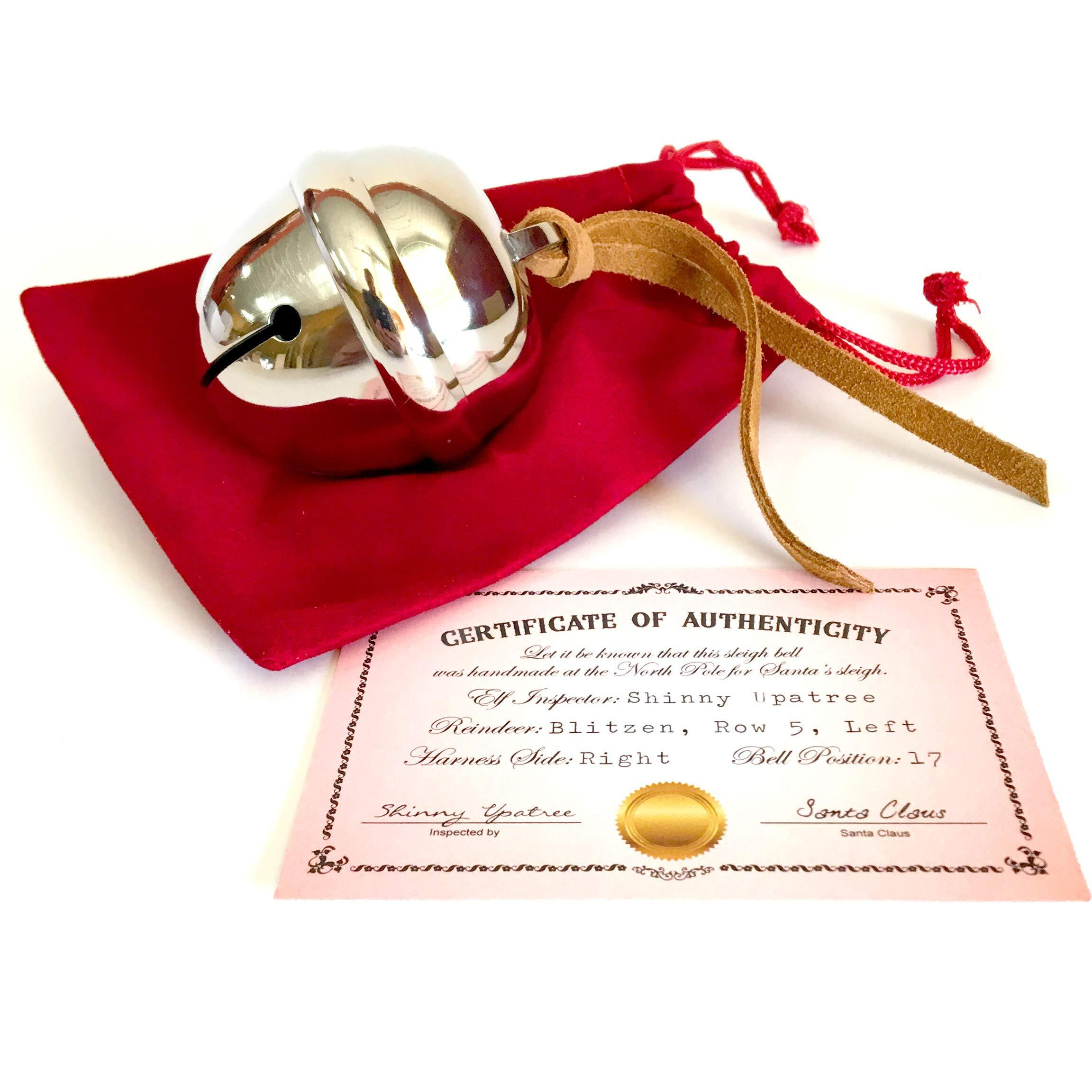 Polar Express Sleigh Bell And Certificate Of Authenticity