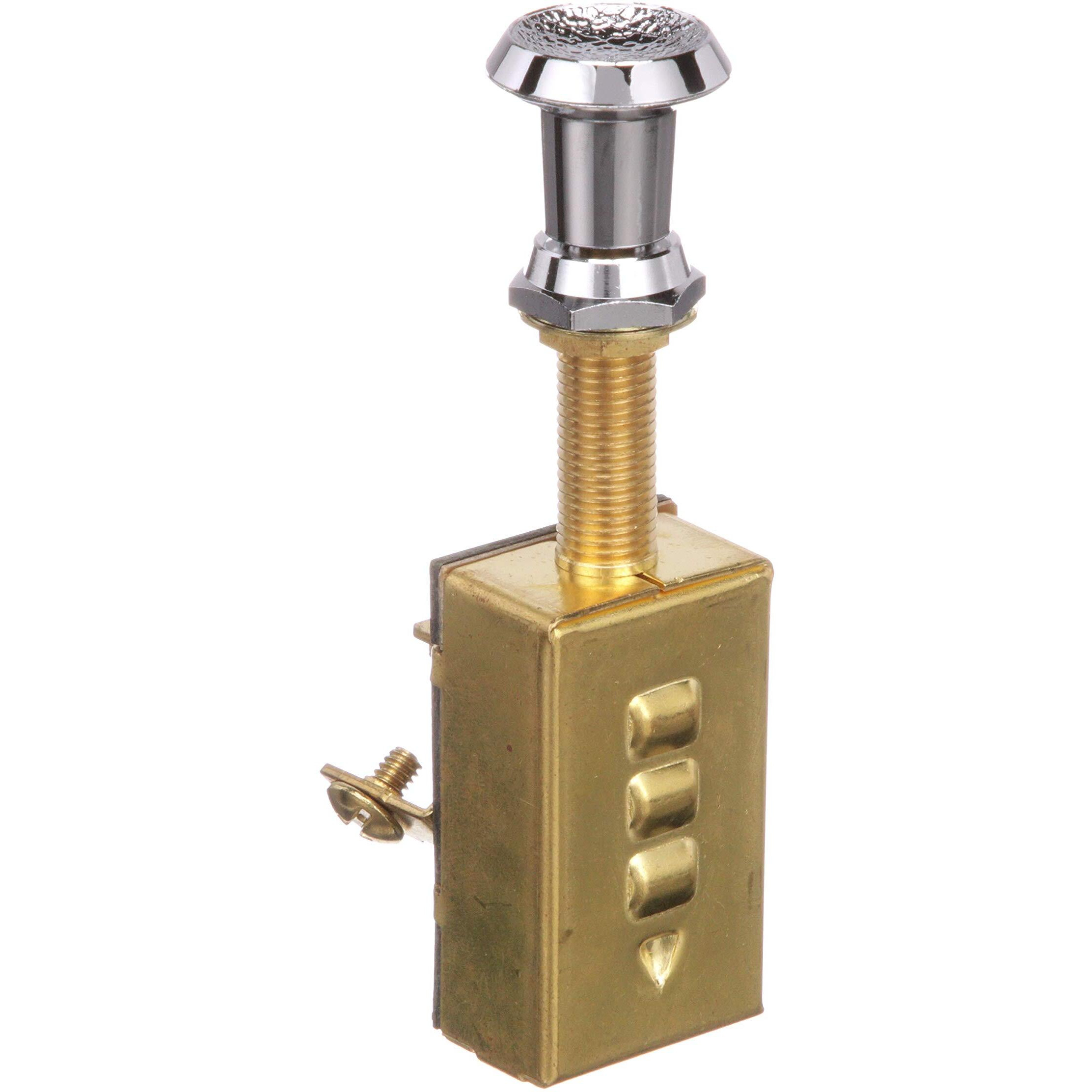 Attwood Push/Pull Switch - Three-Position - Off/On/On