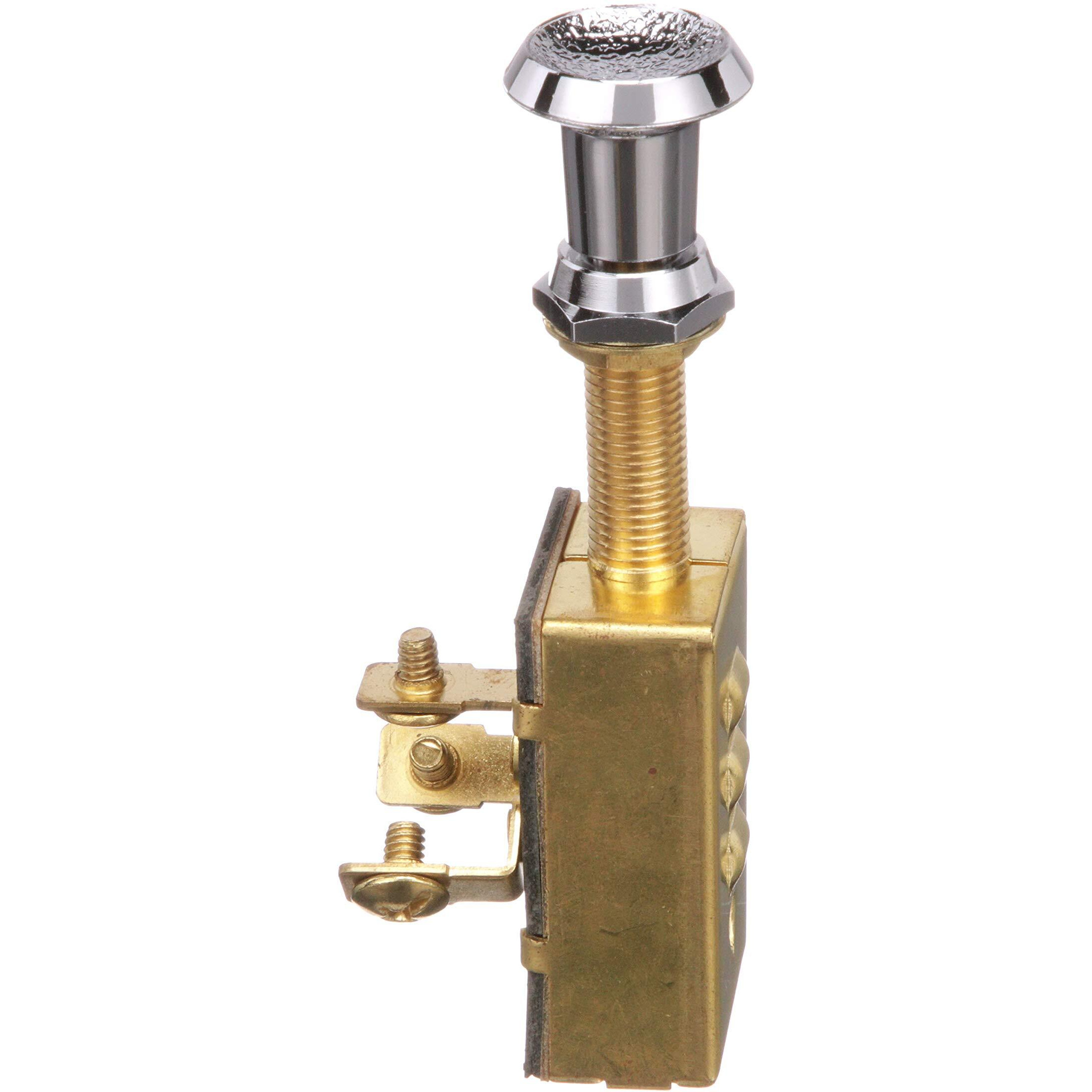 Attwood Push/Pull Switch - Three-Position - Off/On/On