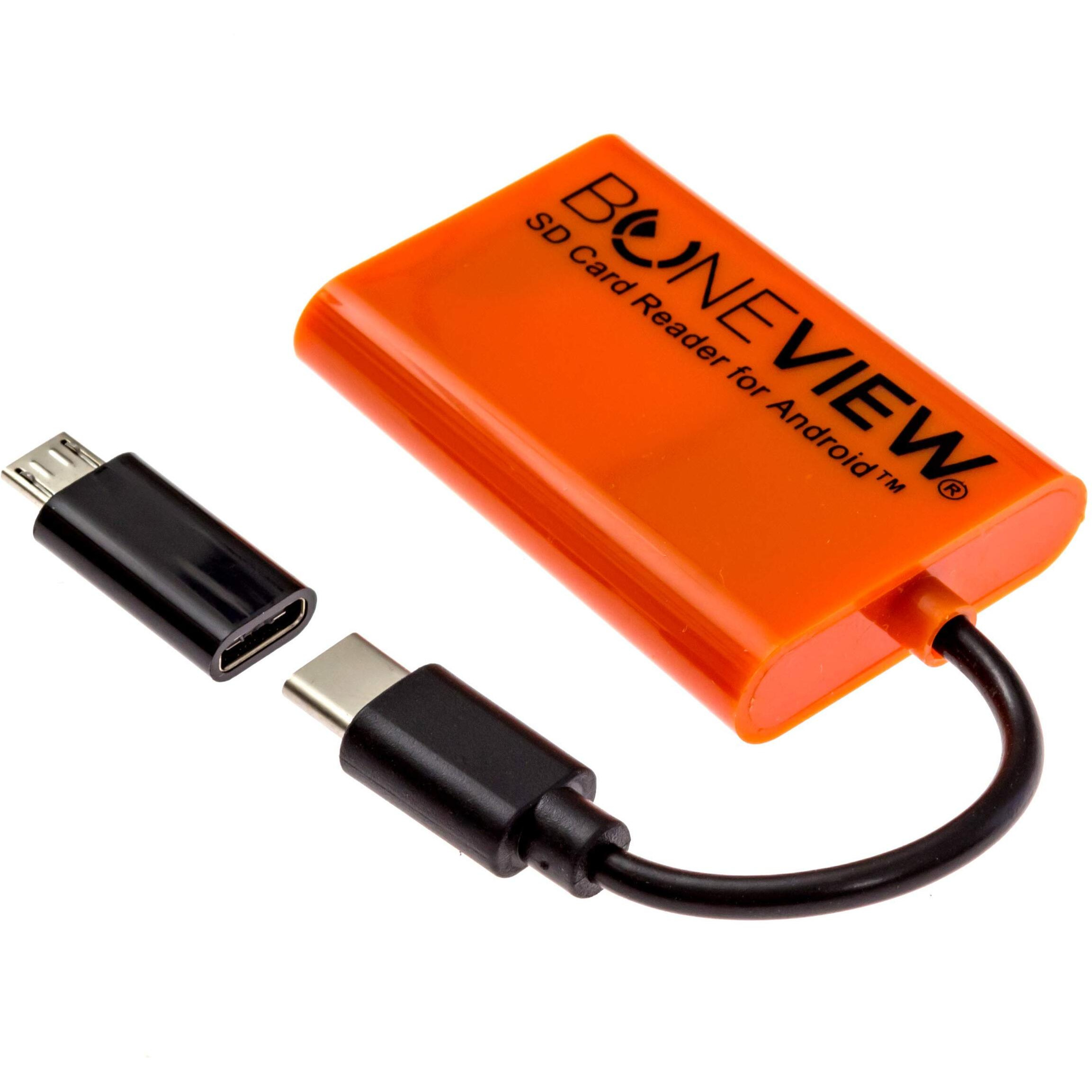 Boneview Sd Card Reader, Type-C Usb Trail Camera Viewer Plays Deer Hunting Photo Video On Android Phone Or Tablet