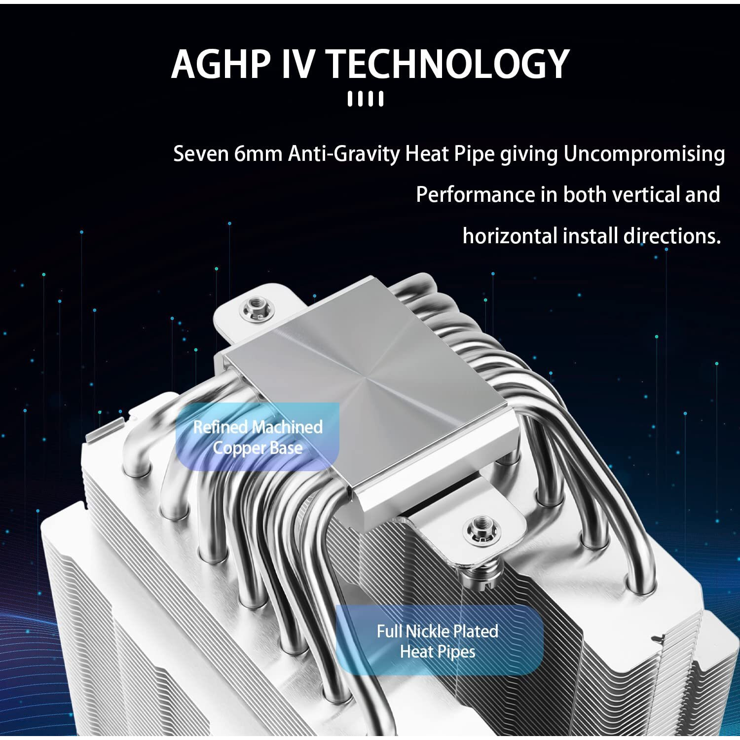 Thermalright Phantom Spirit 120 Se Argb Cpu Air Cooler, 7 Heatpipes Cpu Cooler,Dual 120Mm Pwm Fans, For Amd Am4/Am5/Intel 1851/1700/1150/1151/1200