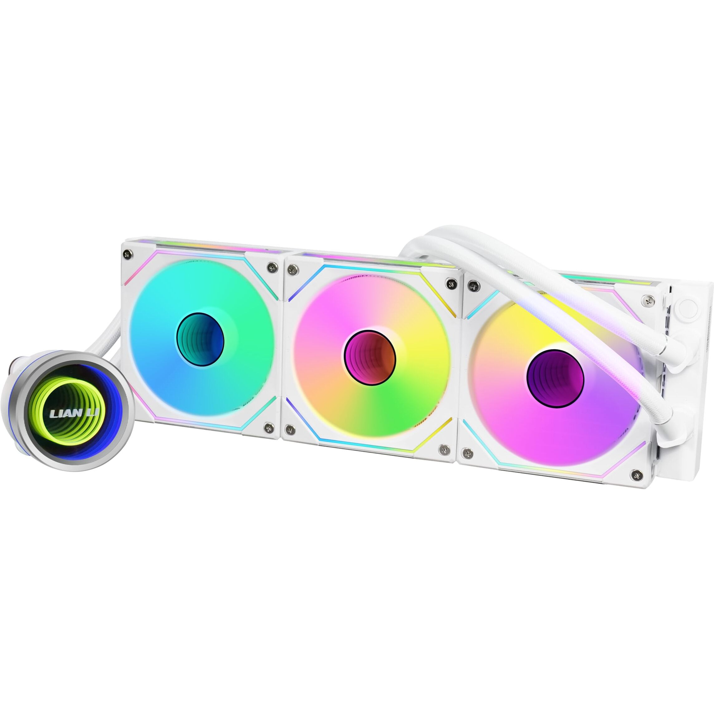 Lian Li Ga Ii Trinity Sl-Inf 360Mm - Aio Liquid Cooler -Pre-Installed Argb Daisy-Chainable Radiator Fans Or Uni Fan Sl-Inf Fans - For Intel Lga 1700, 1200, 115X, Amd Am5/Am4 Sockets (Ga2T36Inw.Us)