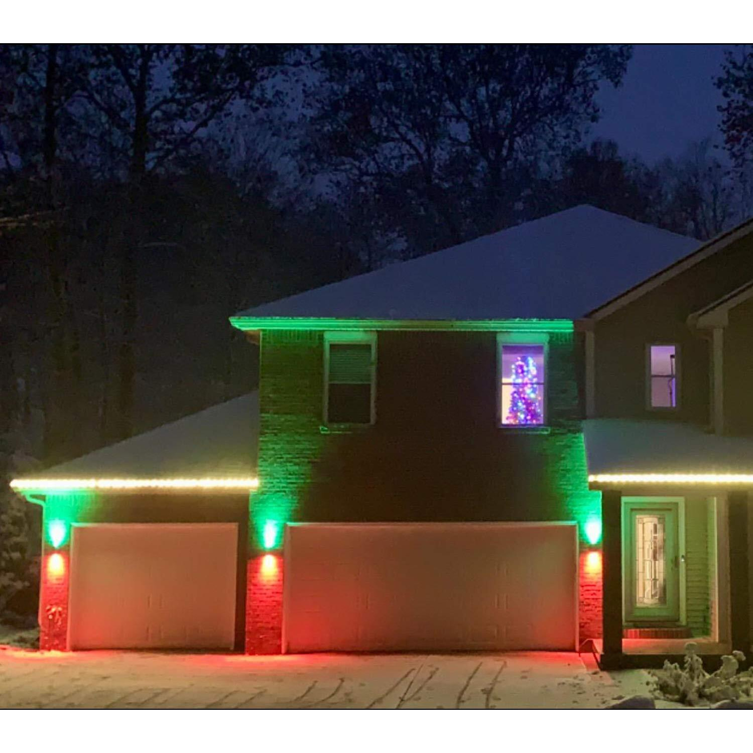 Gel Light Filter - 14 Pieces Colored Overlays Correction Lighting Filters, Transparent Color Film Plastic Sheets For Christmas Landscape Led Light Or Reading, Red And Green, 11.7 X 8.5 Inches