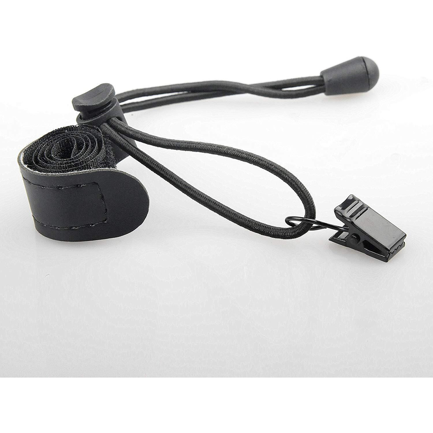 Slow Dolphin Backdrop Background Muslin String Clips Holder Multifunctional For Photo Video Photography Studio 16 Pack, Black