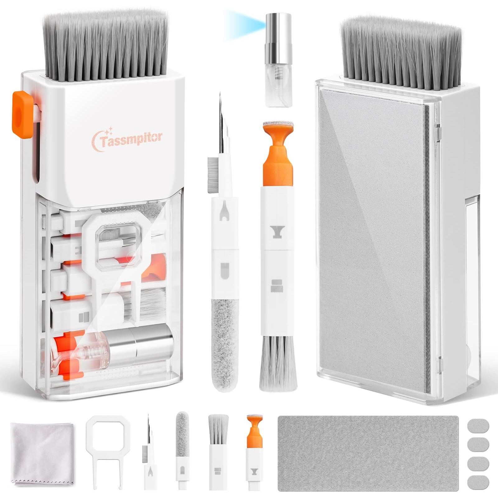 Laptop Cleaning Kit Keyboard Cleaner, Keyboard Cleaning Kit Electronics Cleaning Tool For Macbook Ipad Phone Iphone Pro, Brush Tool For Tablet, Computer, Pc, Tv Camera Lens Computer Vacuum Keyboard